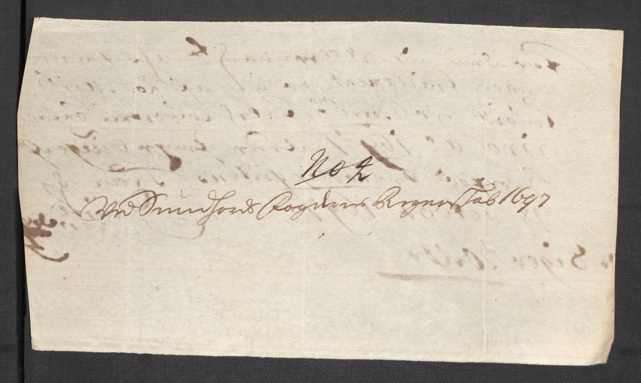 Rentekammeret inntil 1814, Reviderte regnskaper, Fogderegnskap, AV/RA-EA-4092/R48/L2977: Fogderegnskap Sunnhordland og Hardanger, 1697-1698, p. 113