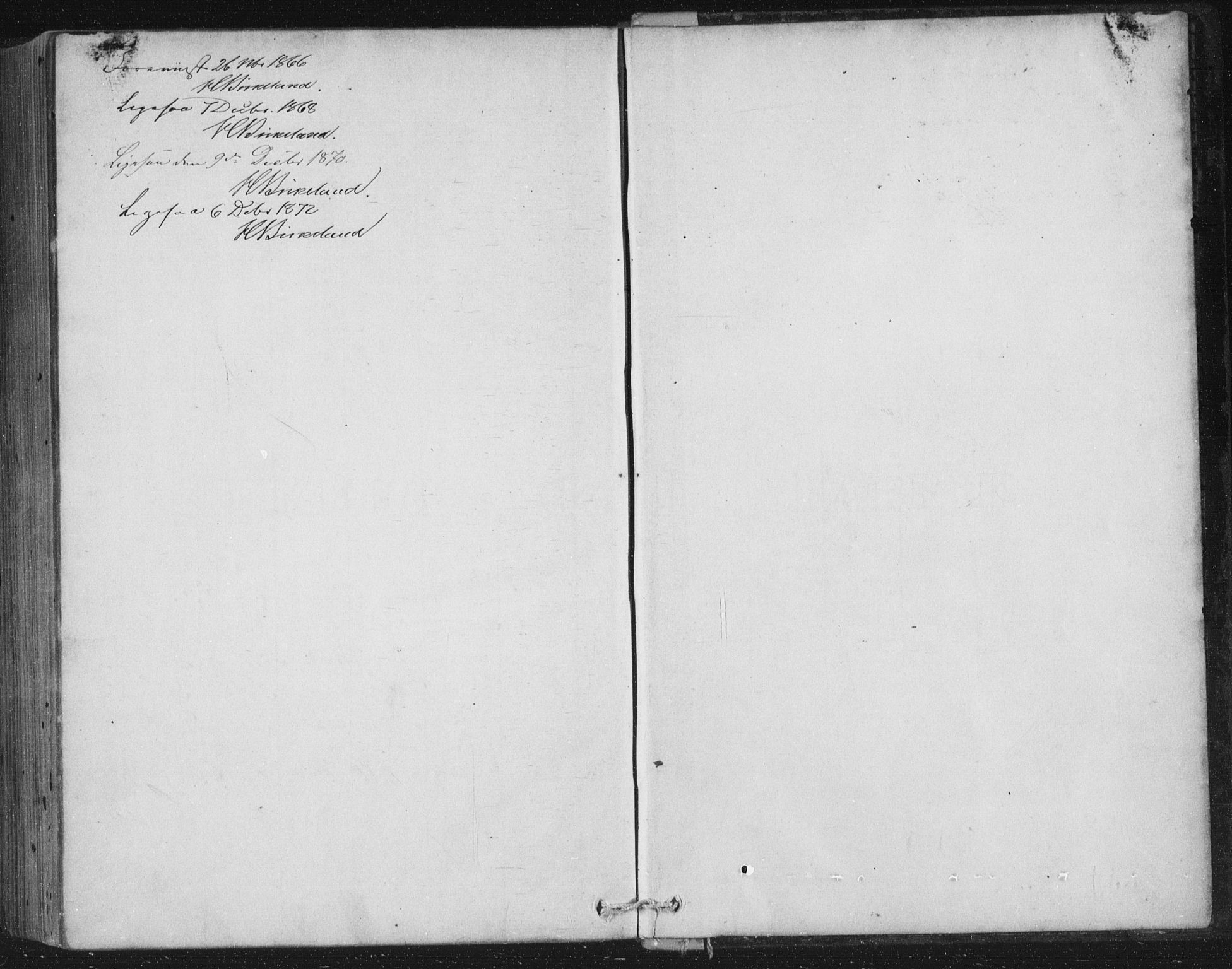 Korskirken sokneprestembete, AV/SAB-A-76101/H/Haa/L0019: Parish register (official) no. B 5, 1866-1871