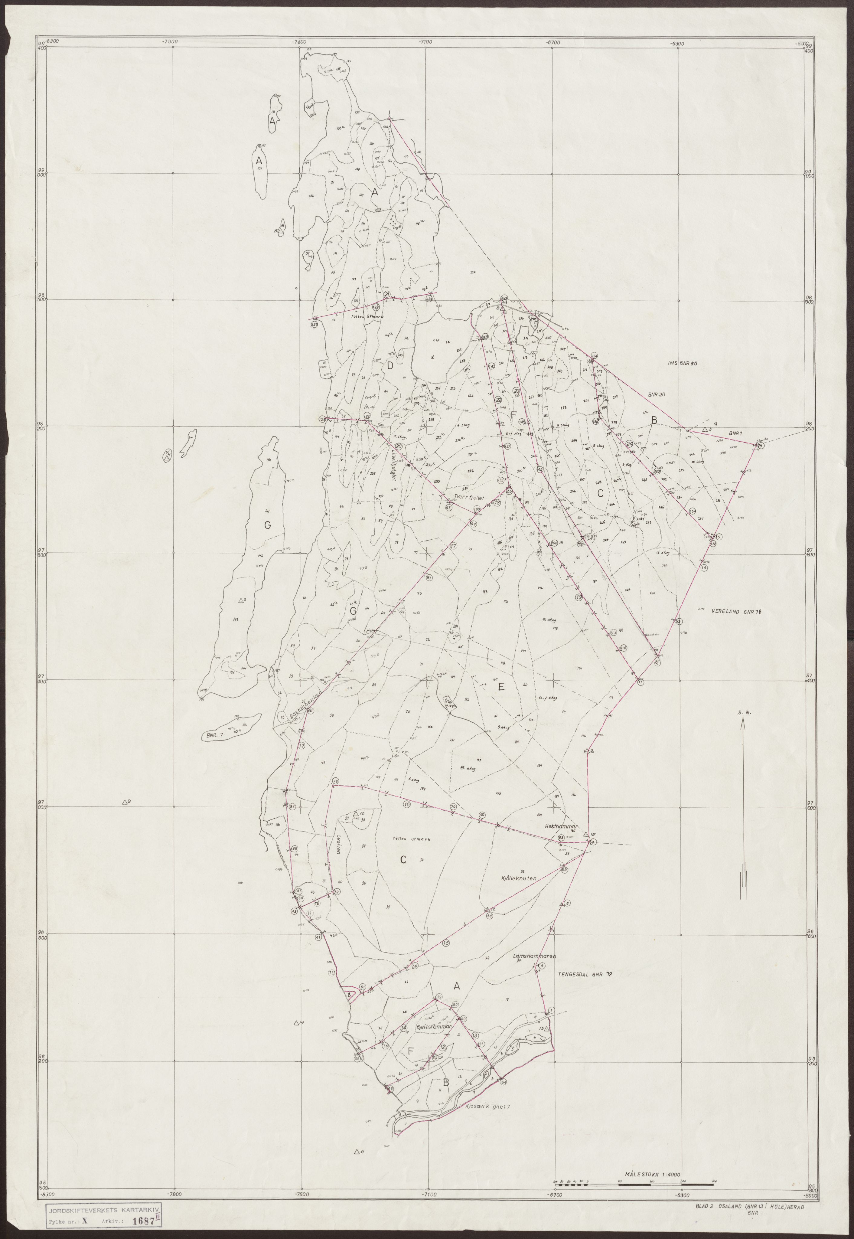 Jordskifteverkets kartarkiv, AV/RA-S-3929/T, 1859-1988, p. 2079