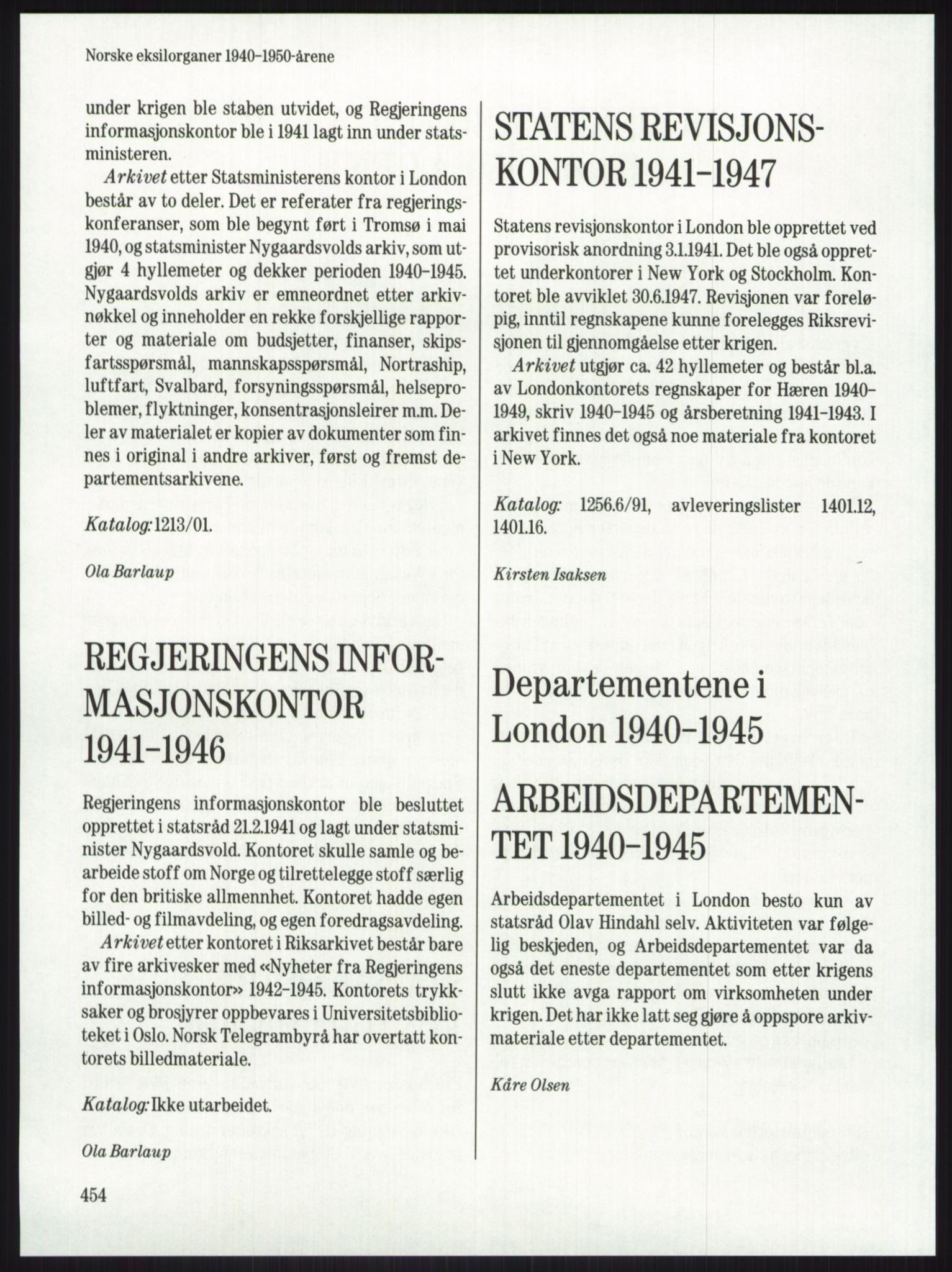 Publikasjoner utgitt av Arkivverket, PUBL/PUBL-001/A/0001: Knut Johannessen, Ole Kolsrud og Dag Mangset (red.): Håndbok for Riksarkivet (1992), 1992, p. 454