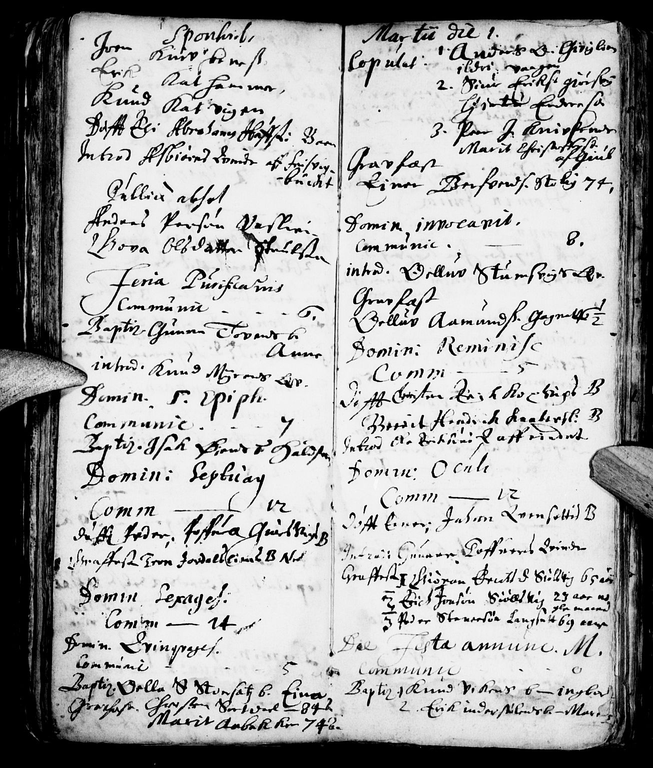 Ministerialprotokoller, klokkerbøker og fødselsregistre - Møre og Romsdal, AV/SAT-A-1454/586/L0976: Parish register (official) no. 586A02, 1664-1702