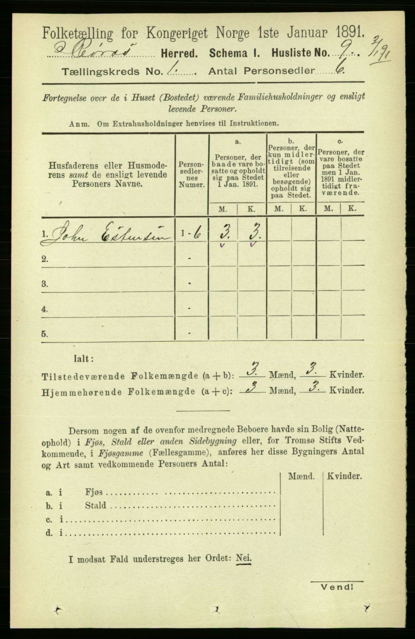 RA, 1891 census for 1640 Røros, 1891, p. 51