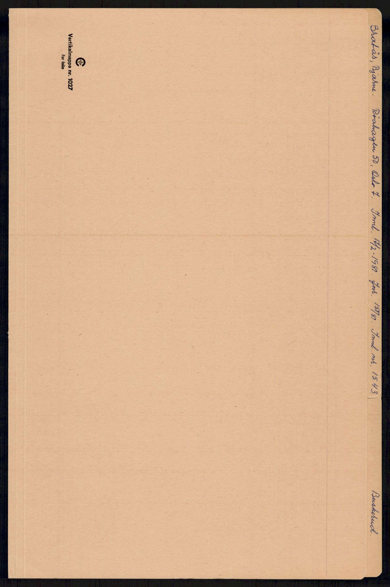 Samlinger til kildeutgivelse, Amerikabrevene, RA/EA-4057/F/L0017: Innlån fra Buskerud: Bratås, 1838-1914, p. 7
