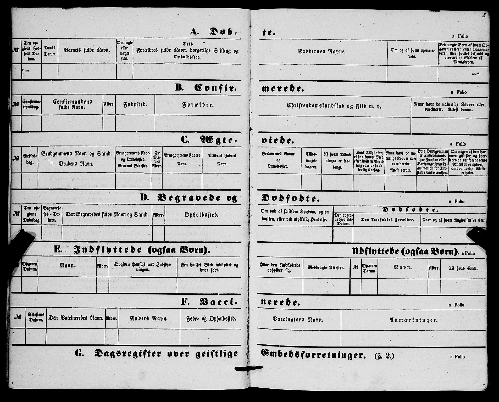 Askøy Sokneprestembete, SAB/A-74101/H/Ha/Haa/Haaa/L0012: Parish register (official) no. A 12, 1855-1877, p. 3