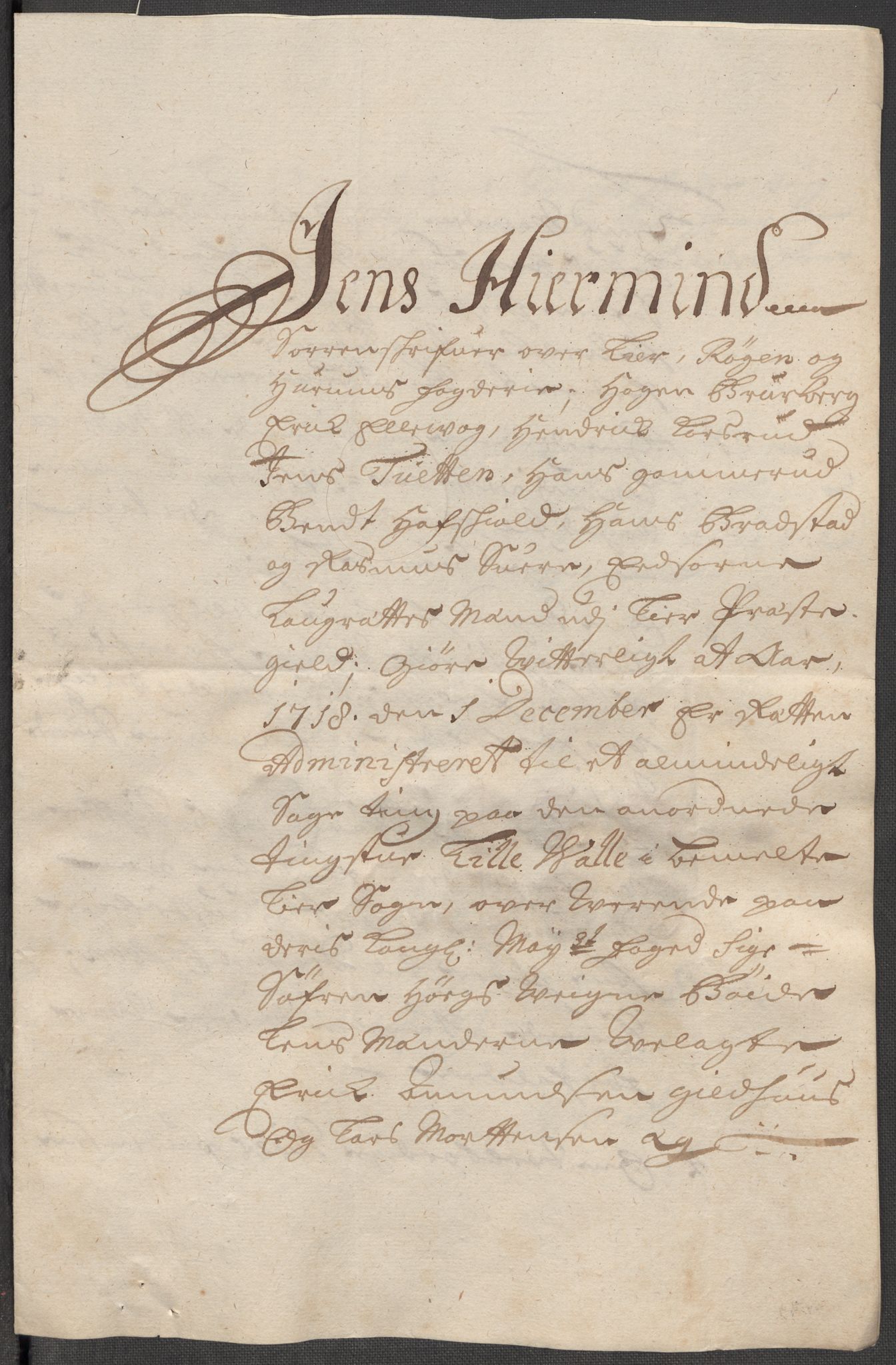 Rentekammeret inntil 1814, Reviderte regnskaper, Fogderegnskap, AV/RA-EA-4092/R31/L1712: Fogderegnskap Hurum, Røyken, Eiker, Lier og Buskerud, 1718, p. 177