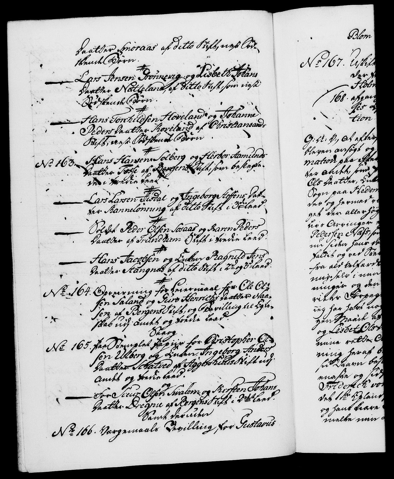 Danske Kanselli 1572-1799, AV/RA-EA-3023/F/Fc/Fca/Fcaa/L0048: Norske registre, 1779-1781, p. 274b