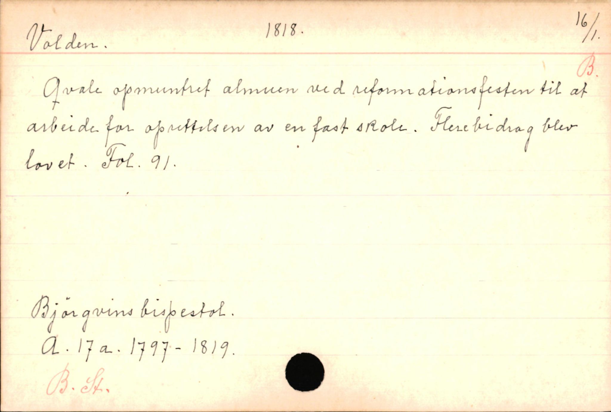 Haugen, Johannes - lærer, AV/SAB-SAB/PA-0036/01/L0001: Om klokkere og lærere, 1521-1904, p. 10708