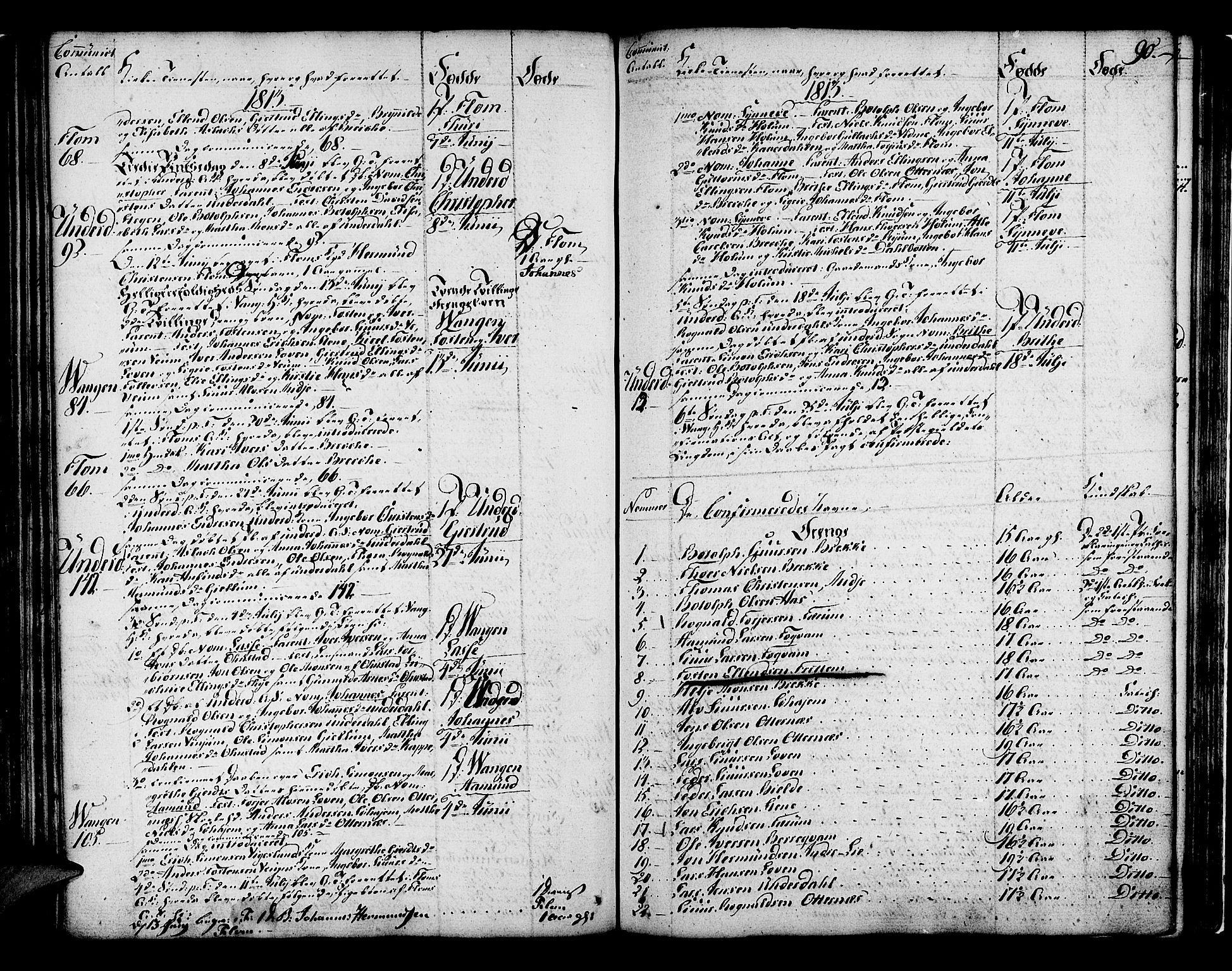 Aurland sokneprestembete, SAB/A-99937/H/Ha/Haa/L0005: Parish register (official) no. A 5, 1801-1821, p. 90