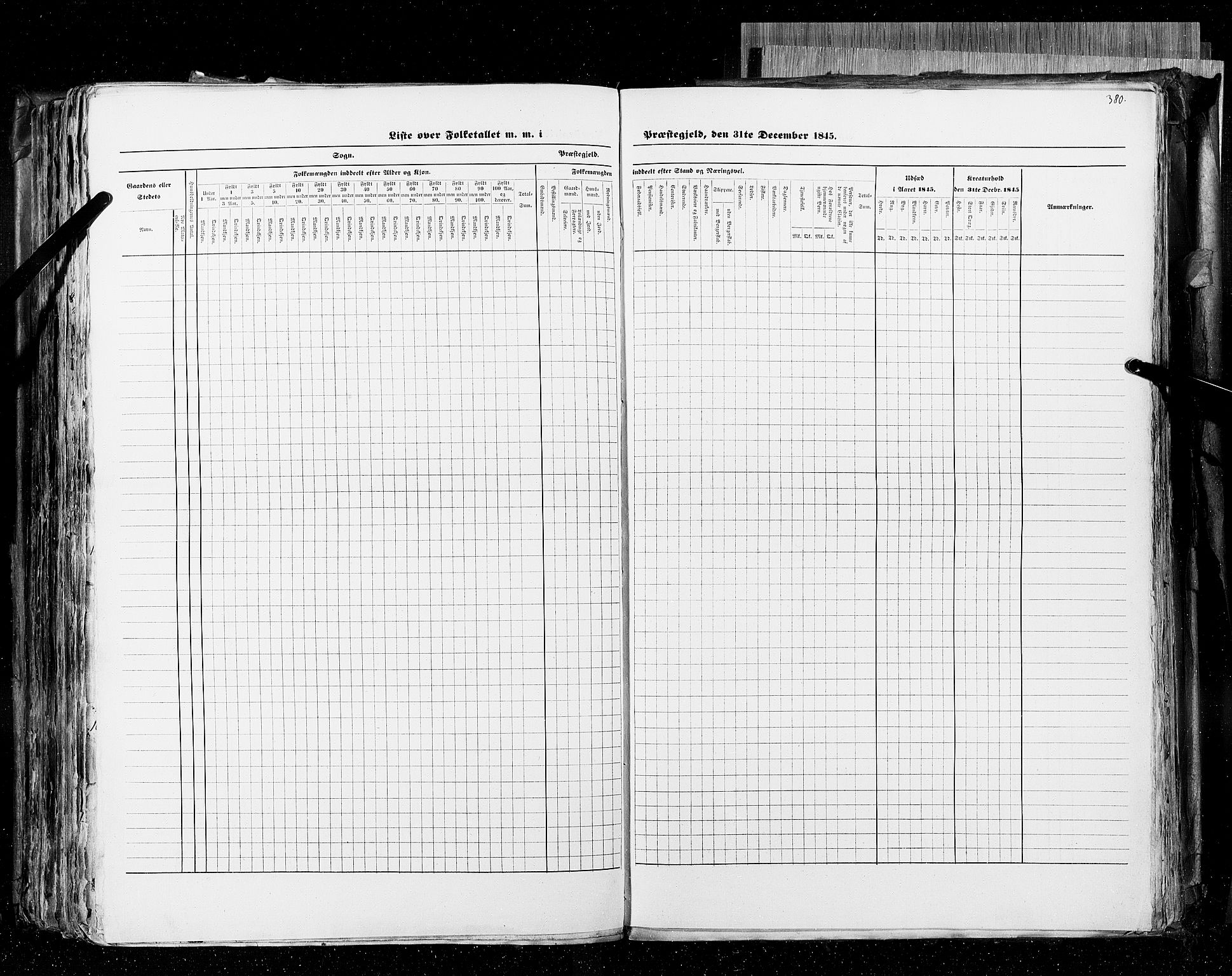 RA, Census 1845, vol. 4: Buskerud amt og Jarlsberg og Larvik amt, 1845, p. 380