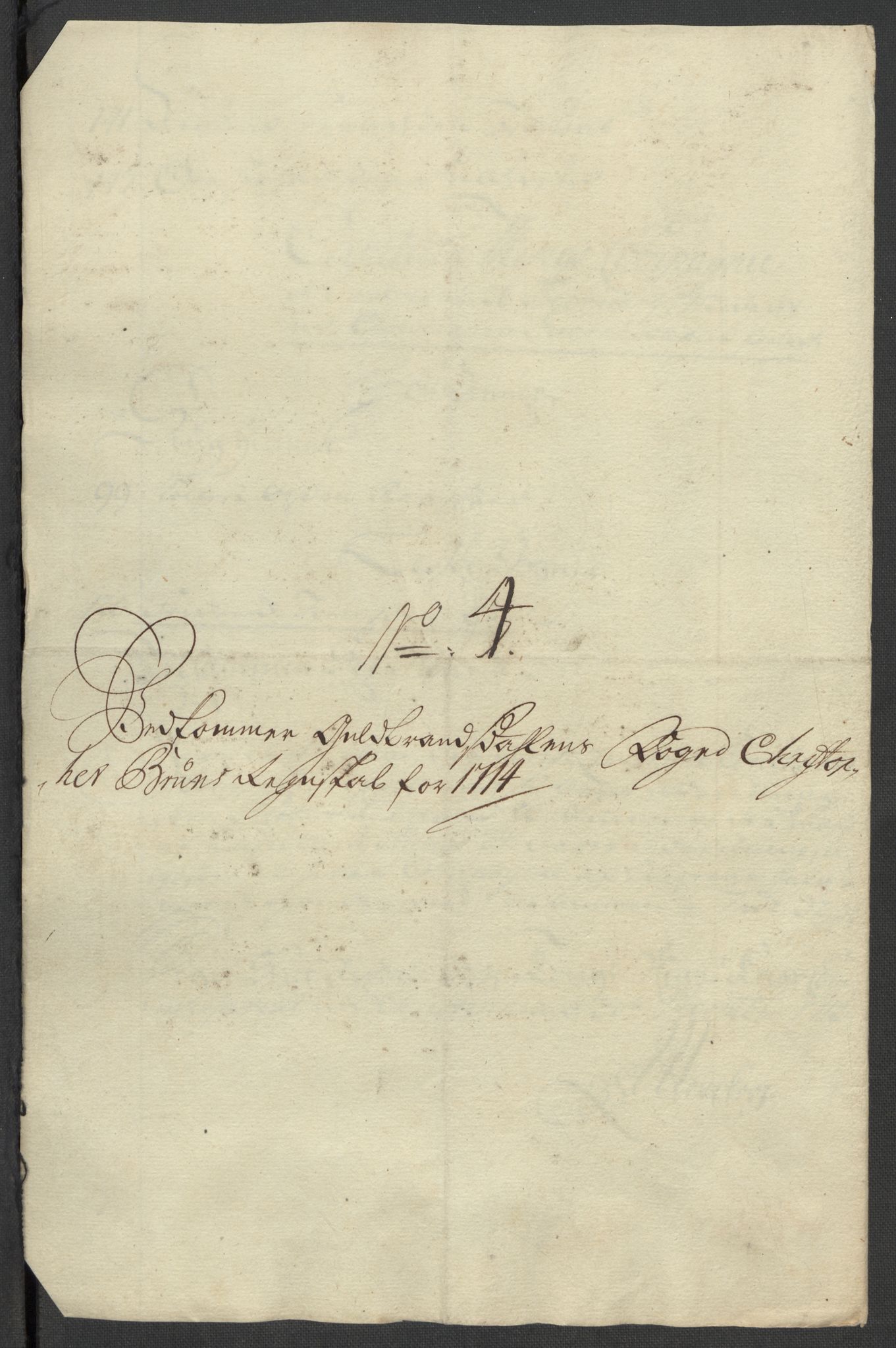 Rentekammeret inntil 1814, Reviderte regnskaper, Fogderegnskap, AV/RA-EA-4092/R17/L1183: Fogderegnskap Gudbrandsdal, 1714, p. 48