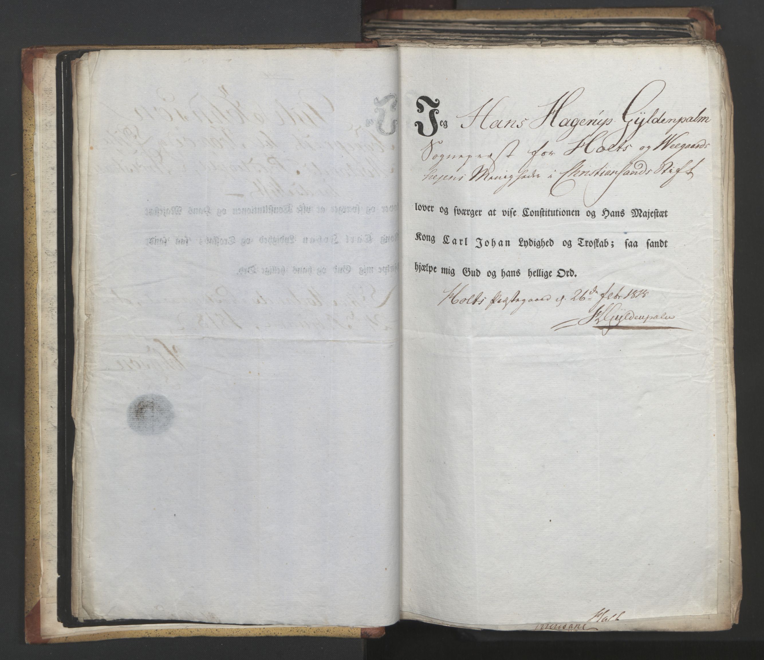 Statsrådsavdelingen i Stockholm, AV/RA-S-1003/D/Da/L0014: Regjeringsinnstillinger nr. 2890-3057, 1818, p. 32