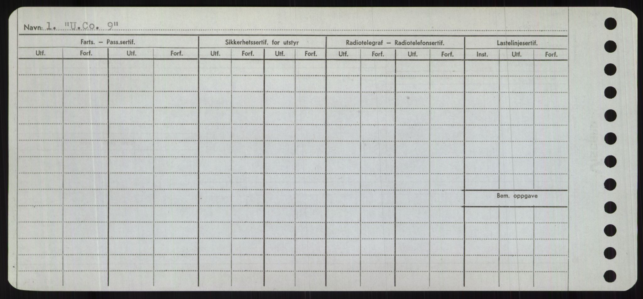 Sjøfartsdirektoratet med forløpere, Skipsmålingen, RA/S-1627/H/Hc/L0001: Lektere, A-Y, p. 572