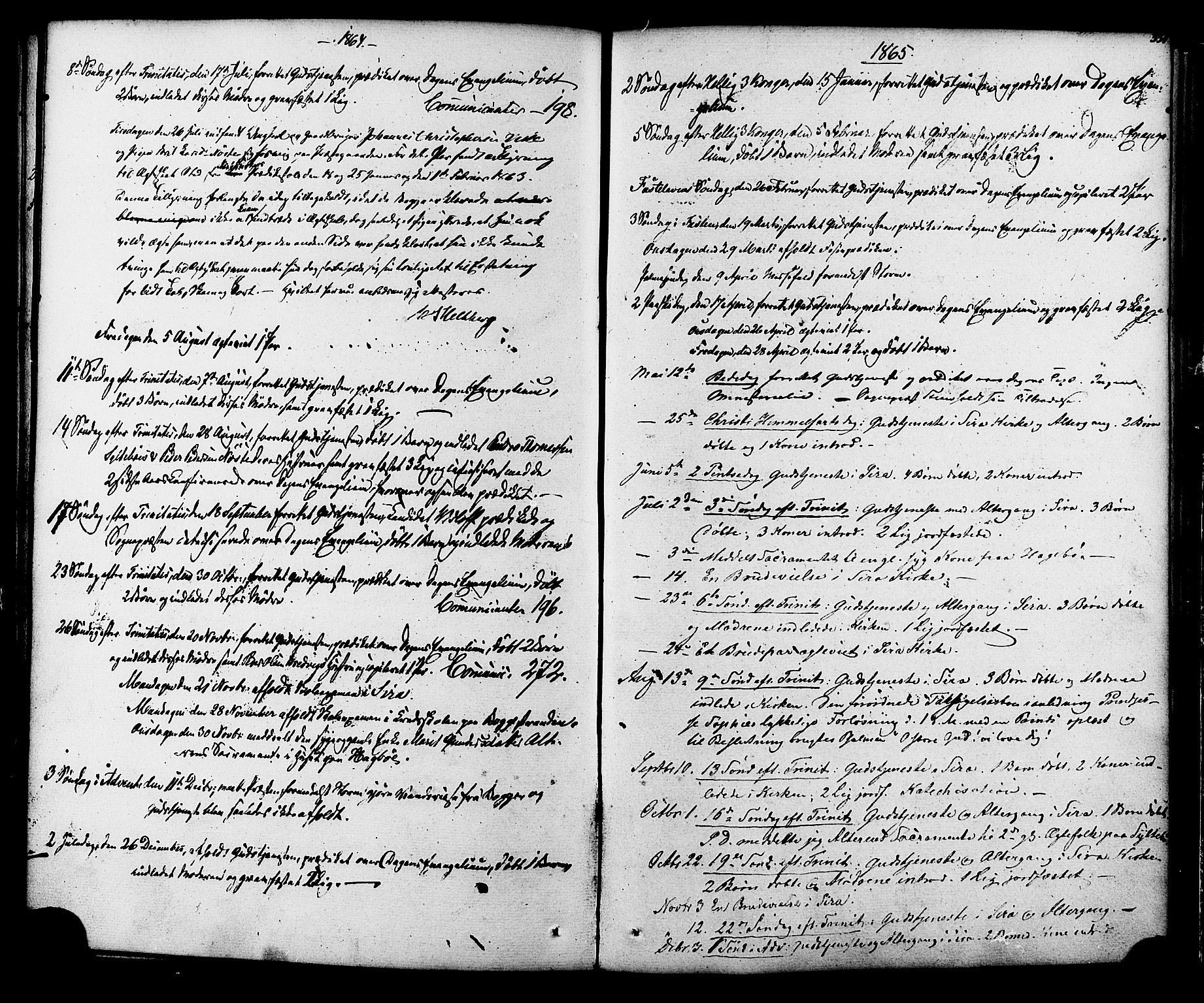Ministerialprotokoller, klokkerbøker og fødselsregistre - Møre og Romsdal, SAT/A-1454/552/L0637: Parish register (official) no. 552A01, 1845-1879, p. 331