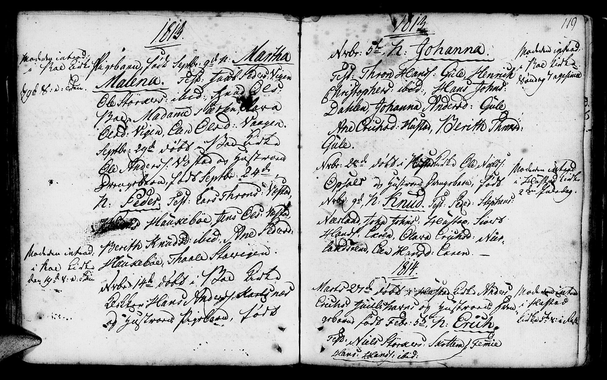 Ministerialprotokoller, klokkerbøker og fødselsregistre - Møre og Romsdal, SAT/A-1454/566/L0761: Parish register (official) no. 566A02 /1, 1767-1817, p. 119