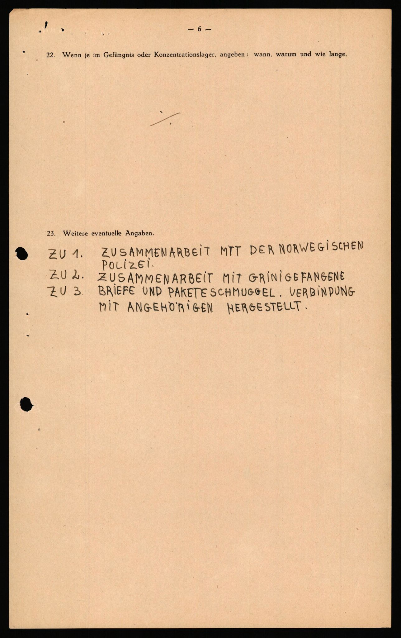 Forsvaret, Forsvarets overkommando II, AV/RA-RAFA-3915/D/Db/L0038: CI Questionaires. Tyske okkupasjonsstyrker i Norge. Østerrikere., 1945-1946, p. 43