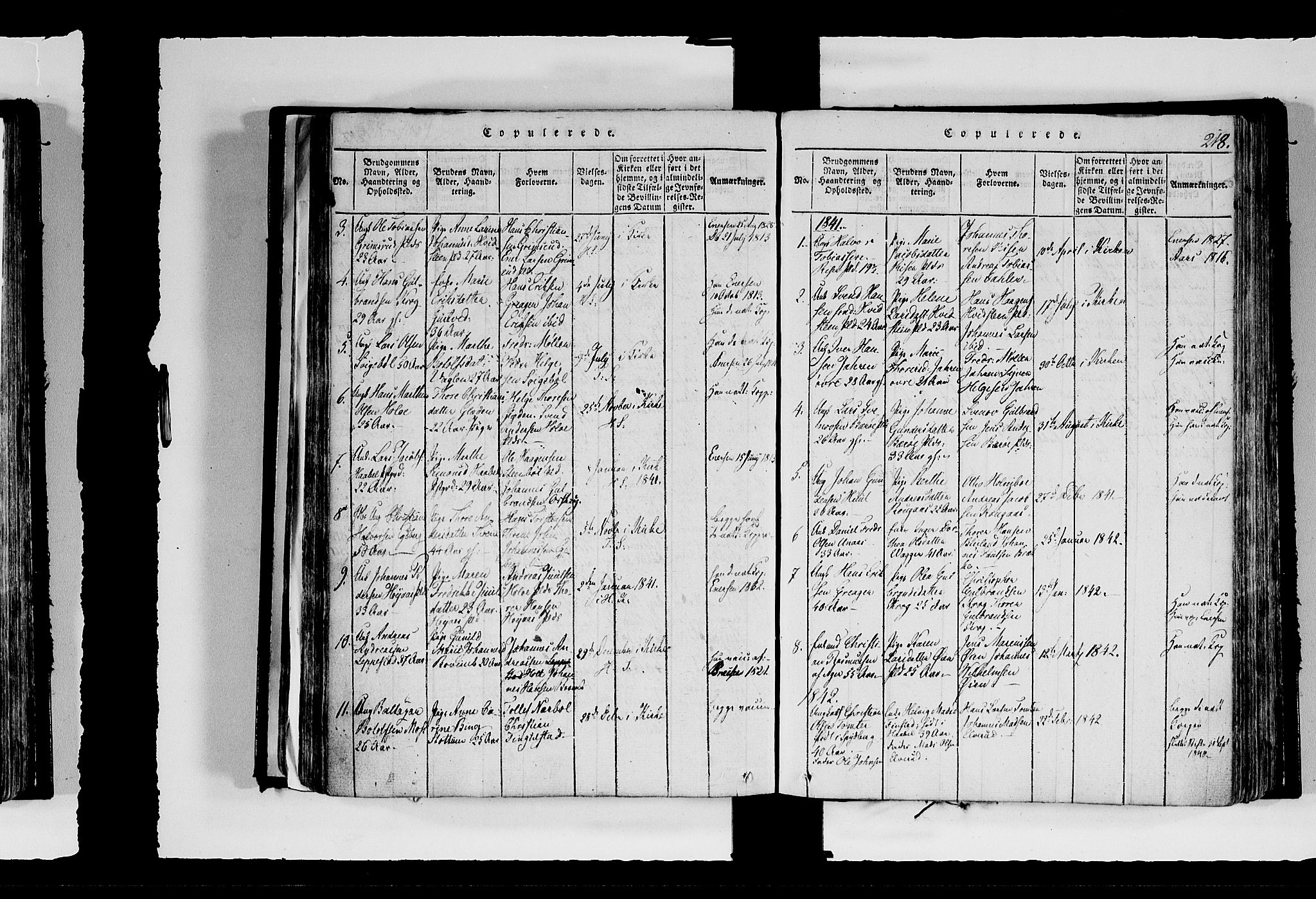 Hobøl prestekontor Kirkebøker, AV/SAO-A-2002/F/Fa/L0002: Parish register (official) no. I 2, 1814-1841, p. 218