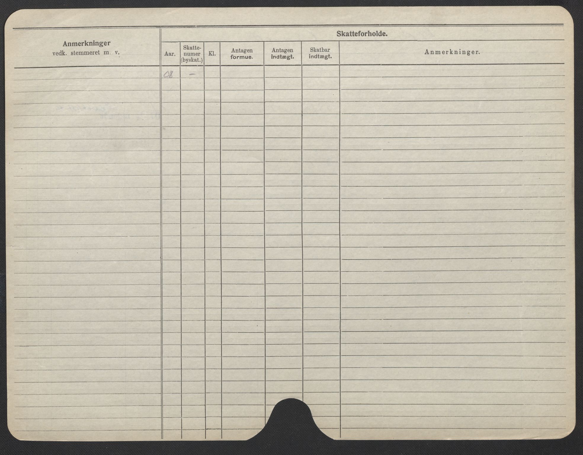 Oslo folkeregister, Registerkort, AV/SAO-A-11715/F/Fa/Fac/L0022: Kvinner, 1906-1914, p. 630b