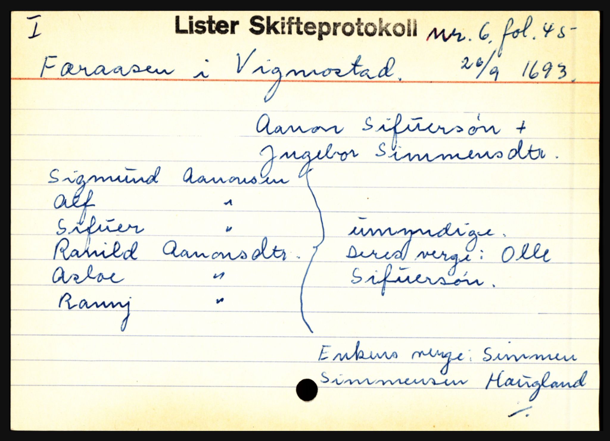 Lister sorenskriveri, AV/SAK-1221-0003/H, p. 11077