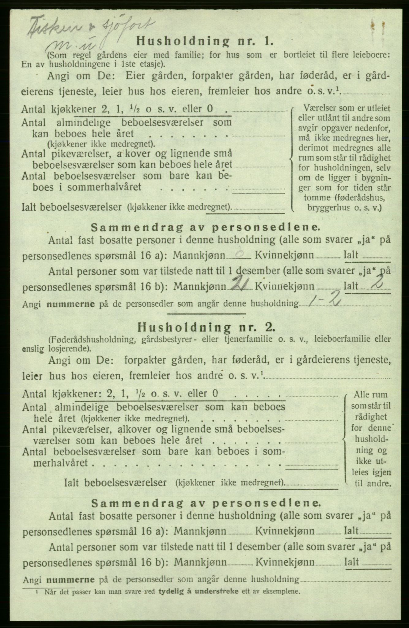 SAB, 1920 census for Strandebarm, 1920, p. 526