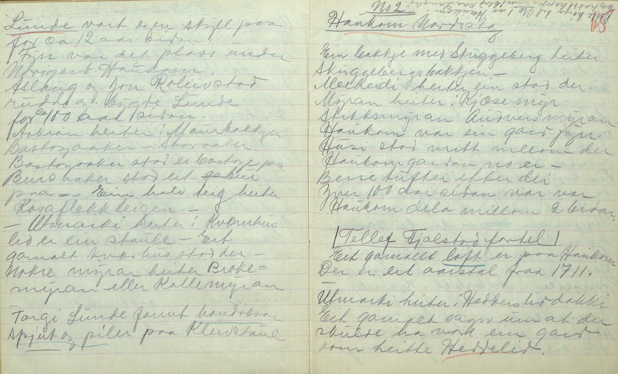 Rikard Berge, TEMU/TGM-A-1003/F/L0017/0003: 551-599 / 553 Kviteseid soge, Signe Vesterdal, 1918, p. 64-65