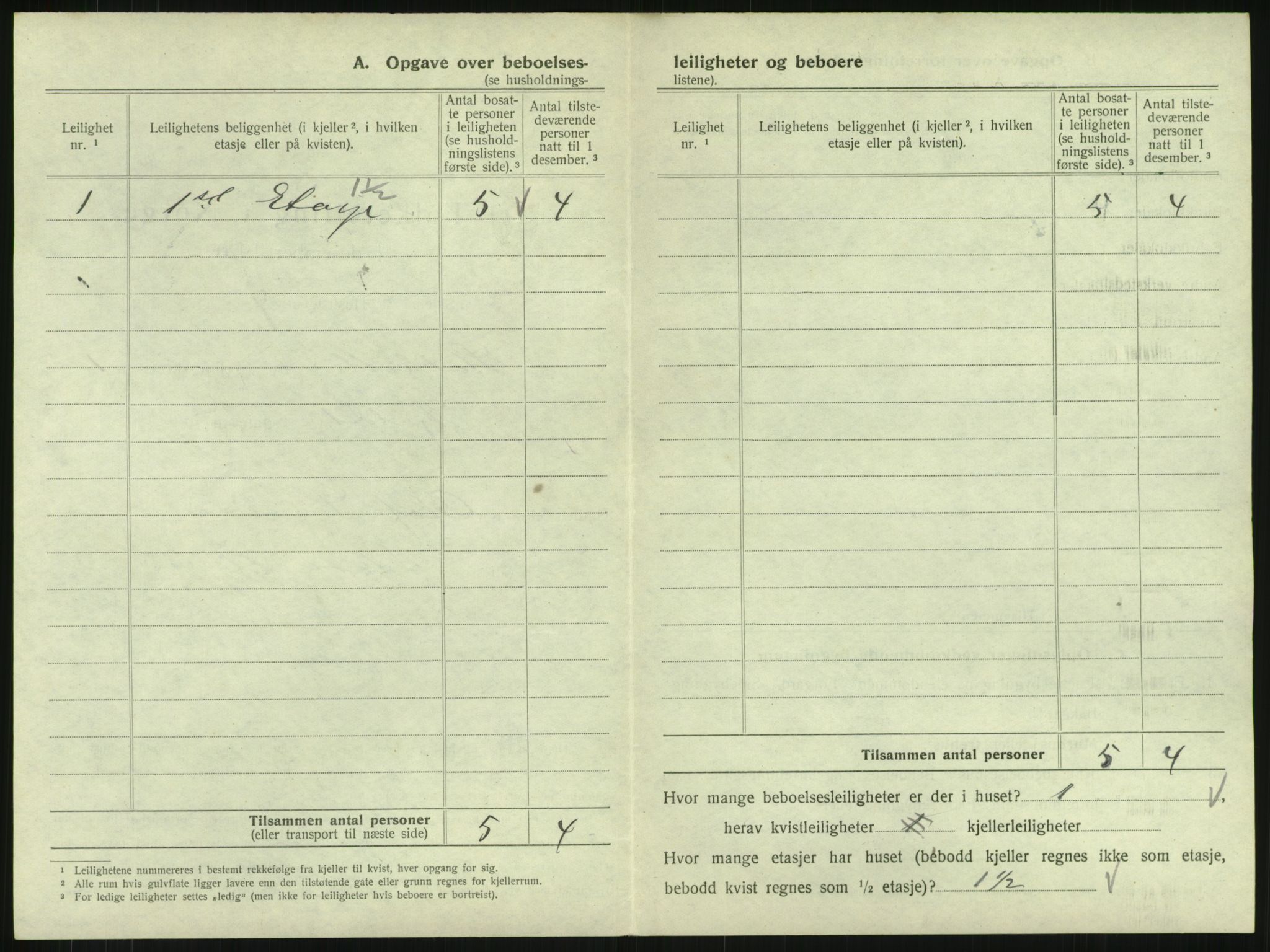 SAKO, 1920 census for Stathelle, 1920, p. 20