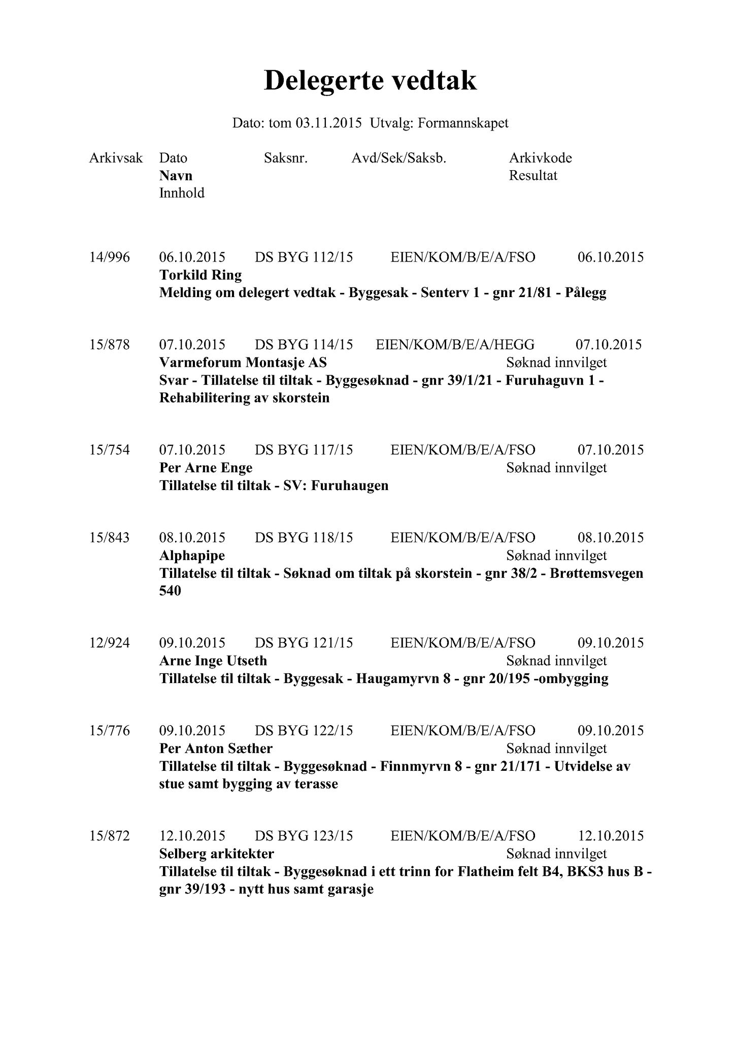 Klæbu Kommune, TRKO/KK/01-KS/L008: Kommunestyret - Møtedokumenter, 2015, p. 1899