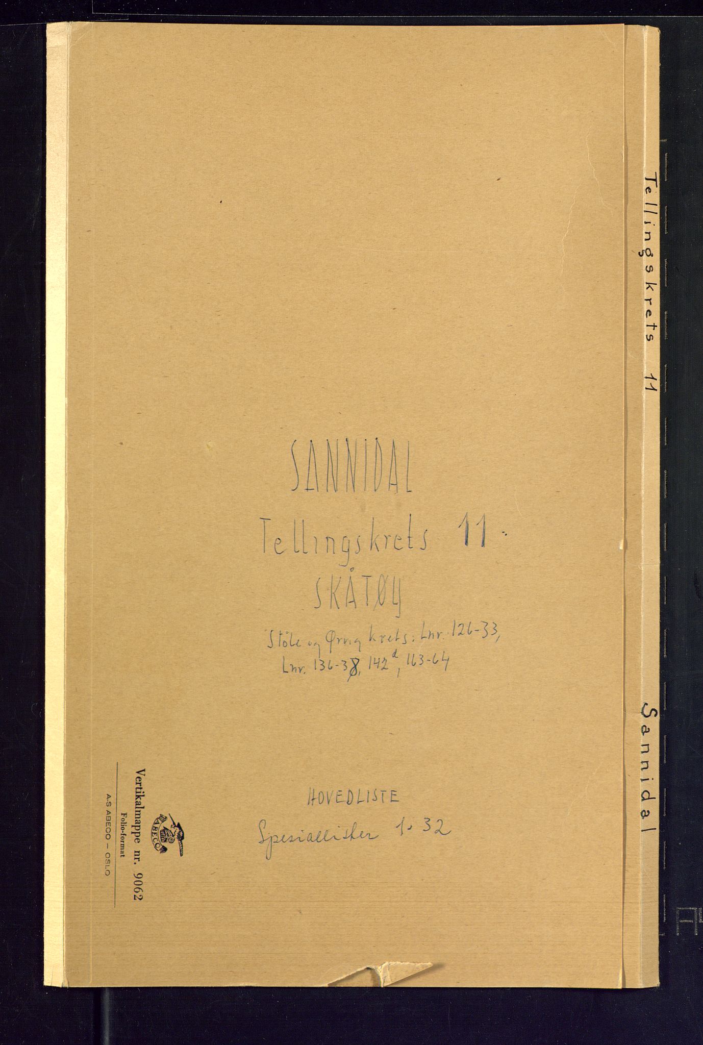 SAKO, 1875 census for 0816P Sannidal, 1875, p. 40