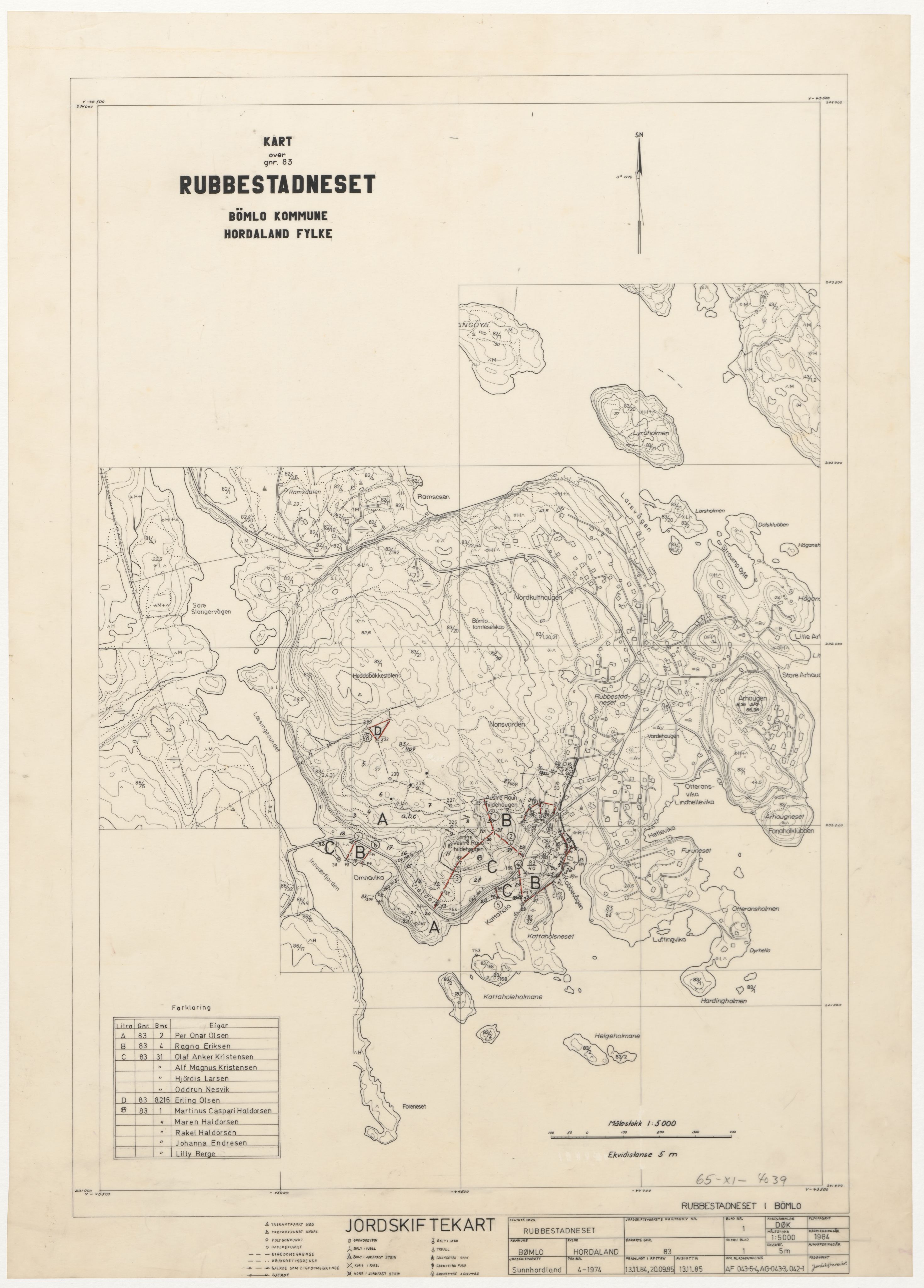 Jordskifteverkets kartarkiv, RA/S-3929/T, 1859-1988, p. 4614