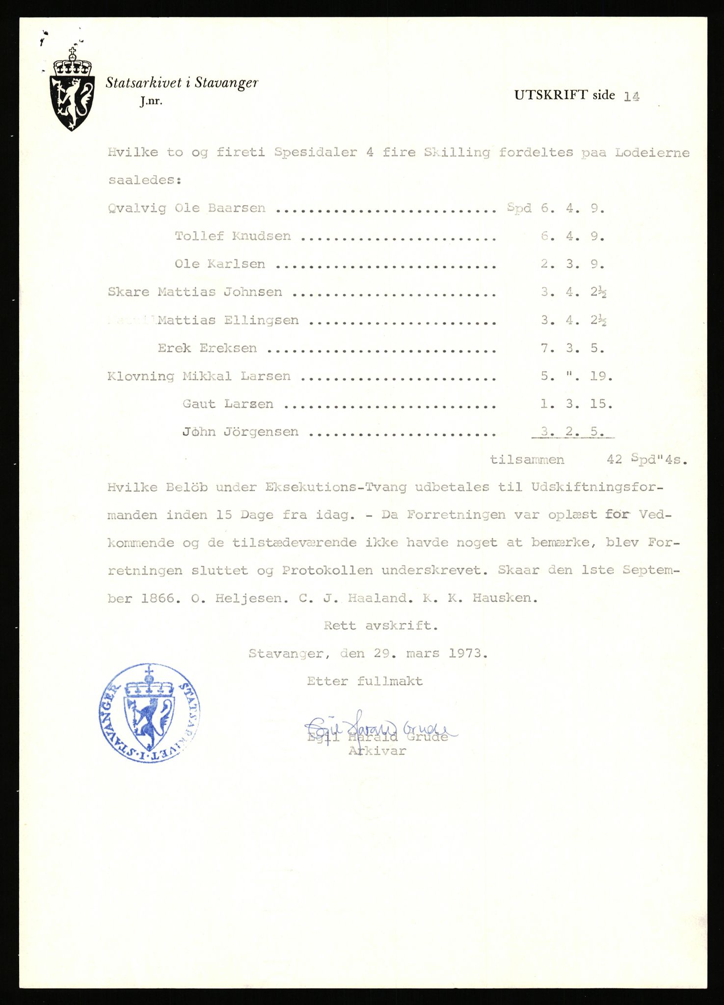 Statsarkivet i Stavanger, AV/SAST-A-101971/03/Y/Yj/L0047: Avskrifter sortert etter gårdsnavn: Kirketeigen - Klovning, 1750-1930, p. 597