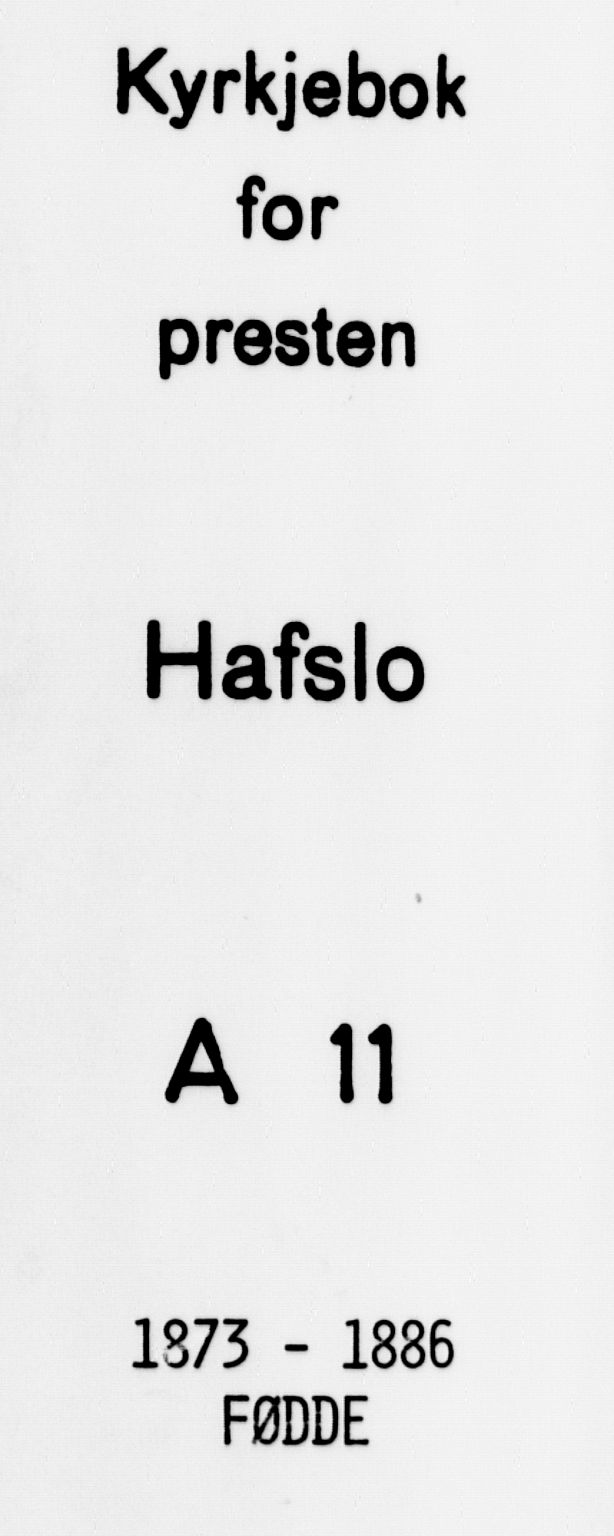 Hafslo sokneprestembete, AV/SAB-A-80301/H/Haa/Haaa/L0011: Parish register (official) no. A 11, 1873-1886