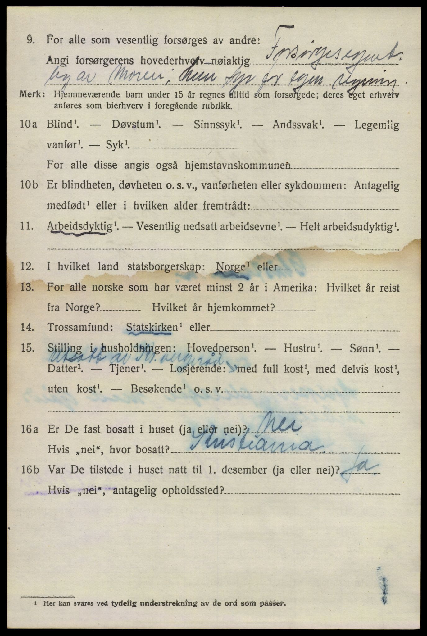 SAO, 1920 census for Rygge, 1920, p. 4154