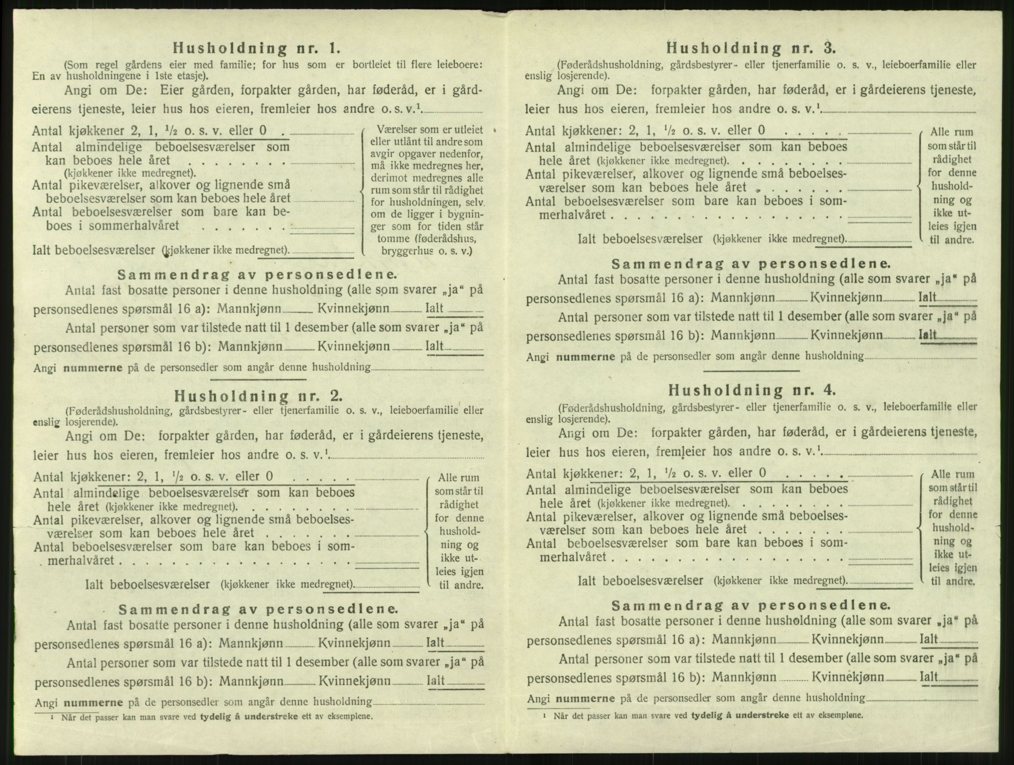 SAT, 1920 census for Surnadal, 1920, p. 500