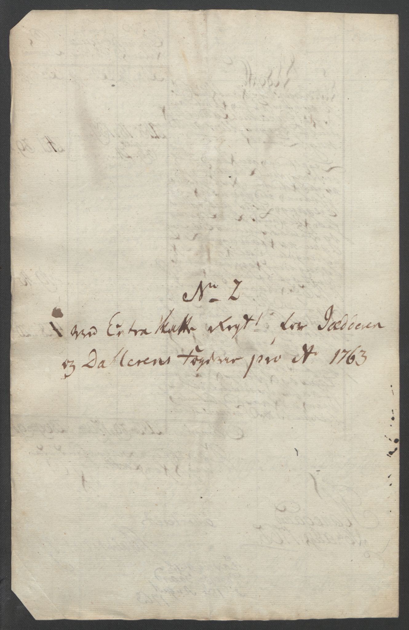 Rentekammeret inntil 1814, Reviderte regnskaper, Fogderegnskap, AV/RA-EA-4092/R46/L2835: Ekstraskatten Jæren og Dalane, 1762-1764, p. 64