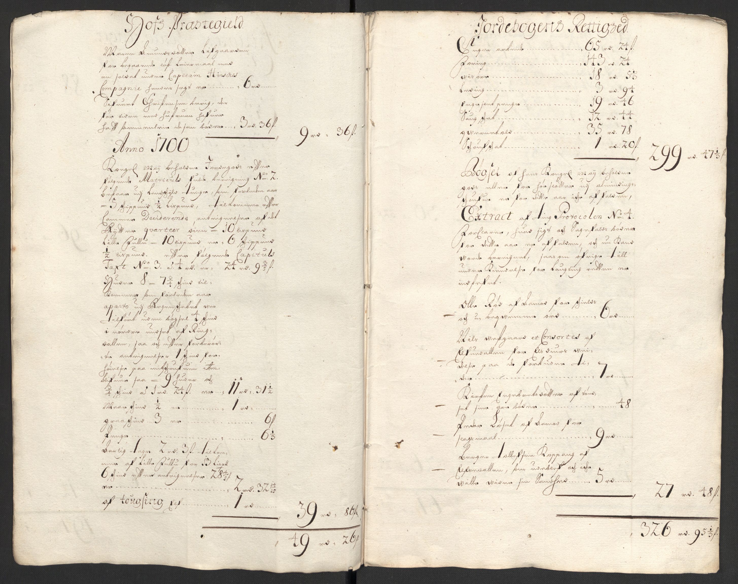 Rentekammeret inntil 1814, Reviderte regnskaper, Fogderegnskap, AV/RA-EA-4092/R13/L0838: Fogderegnskap Solør, Odal og Østerdal, 1700, p. 6