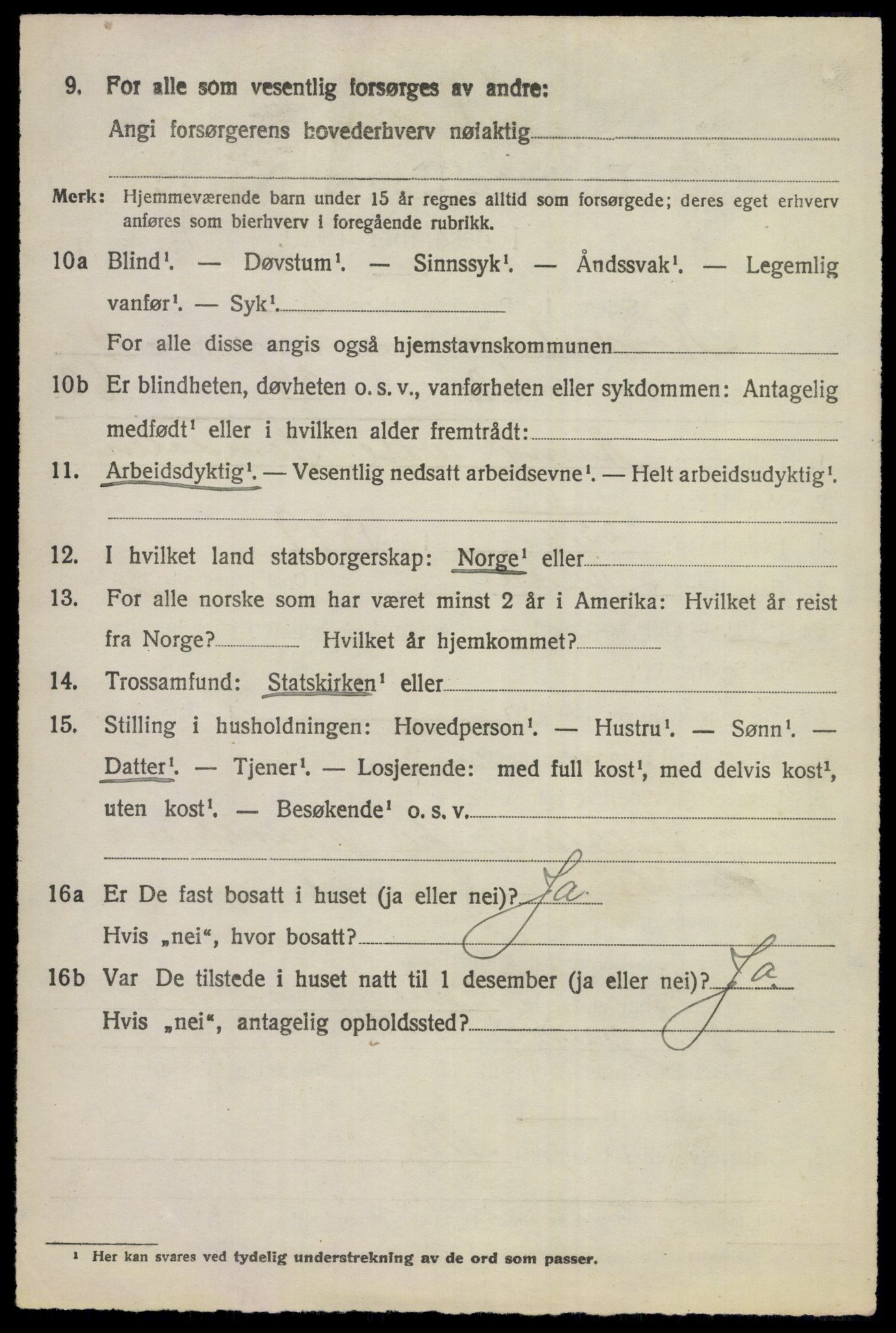 SAKO, 1920 census for Norderhov, 1920, p. 7046