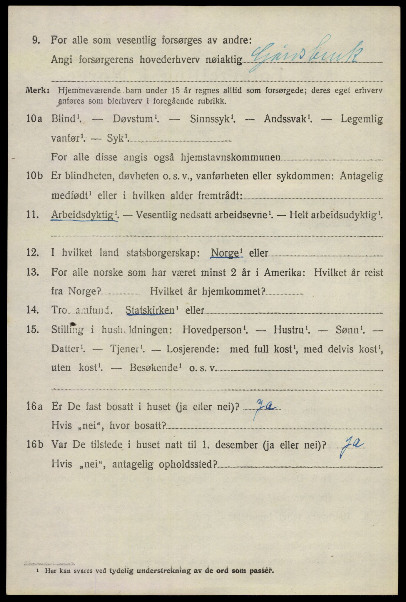 SAO, 1920 census for Nannestad, 1920, p. 7603