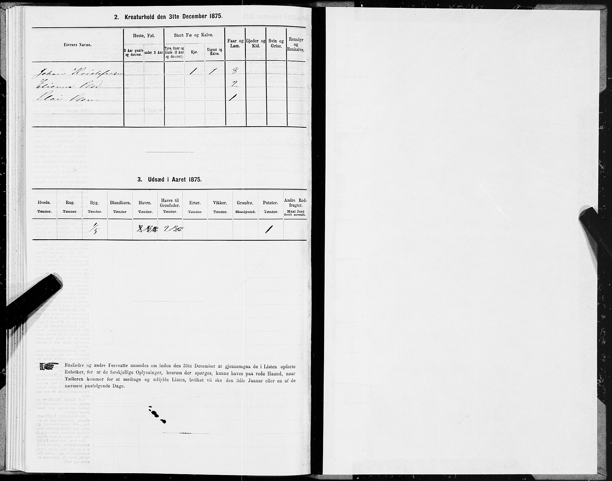 SAT, 1875 census for 1834P Lurøy, 1875