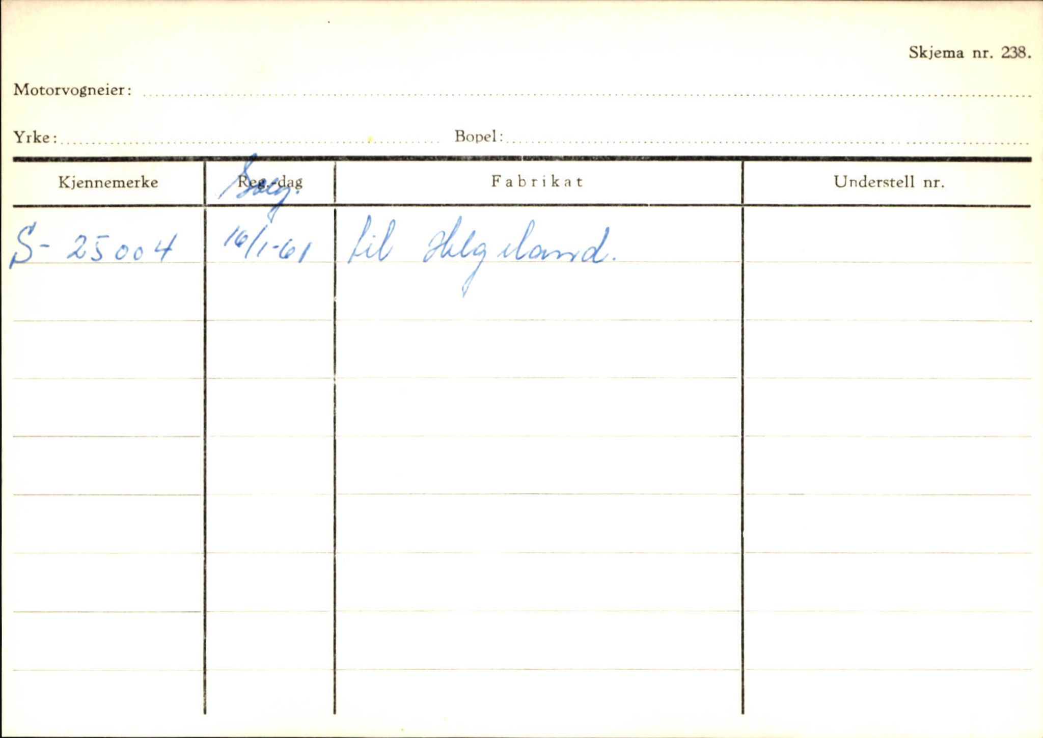 Statens vegvesen, Sogn og Fjordane vegkontor, SAB/A-5301/4/F/L0130: Eigarregister Eid T-Å. Høyanger A-O, 1945-1975, p. 1723