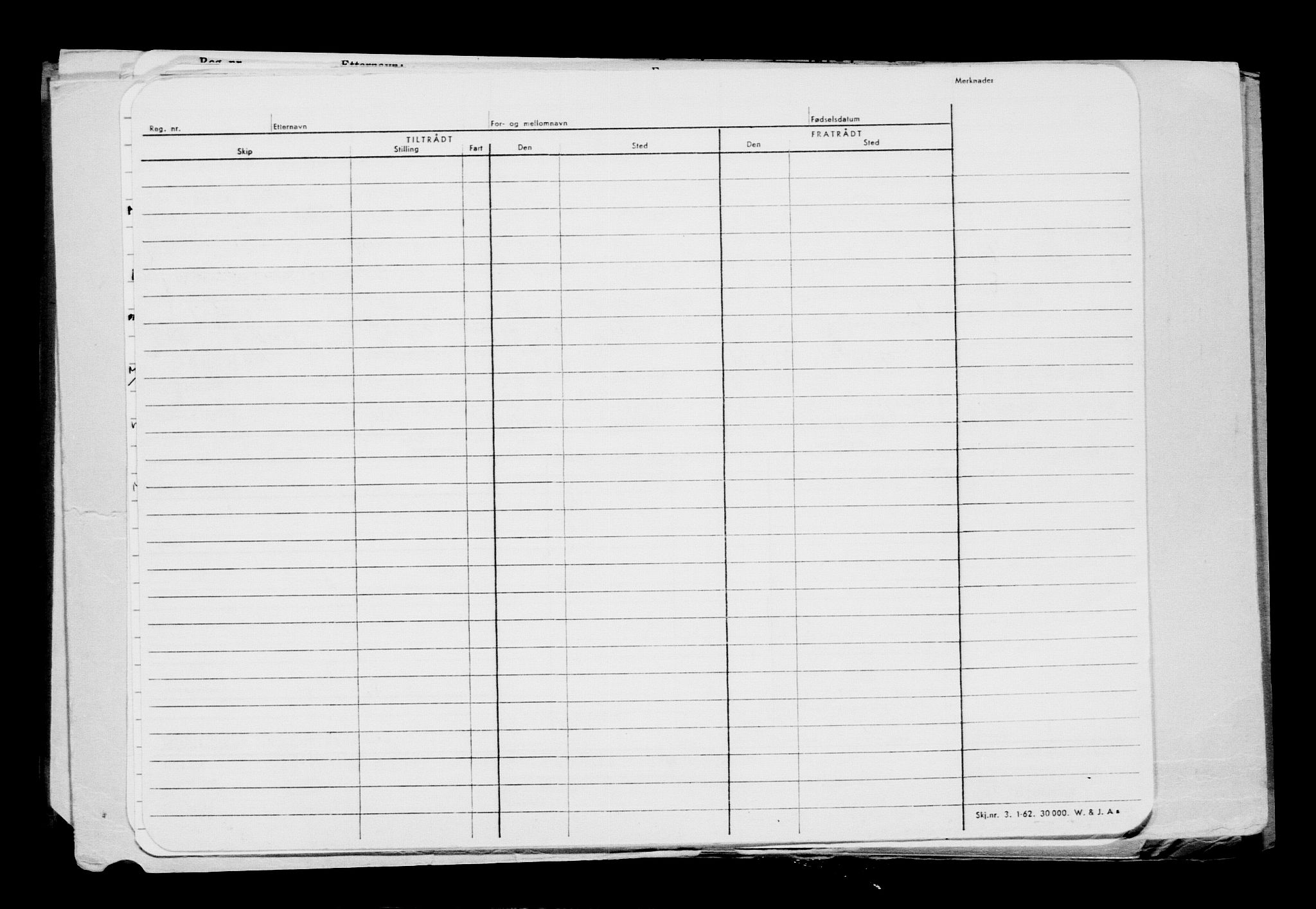 Direktoratet for sjømenn, RA/S-3545/G/Gb/L0216: Hovedkort, 1923, p. 385