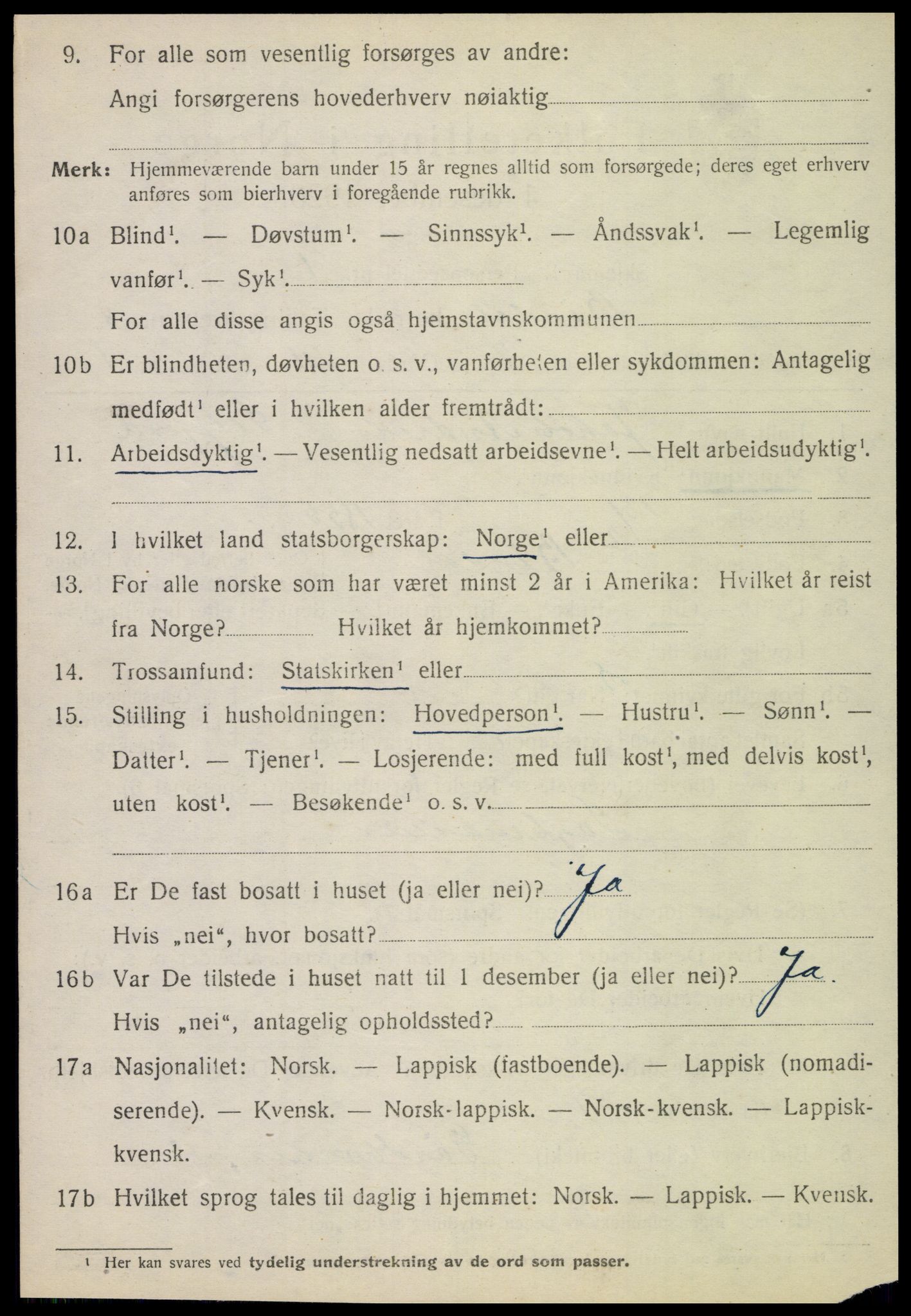 SAT, 1920 census for Bindal, 1920, p. 5906