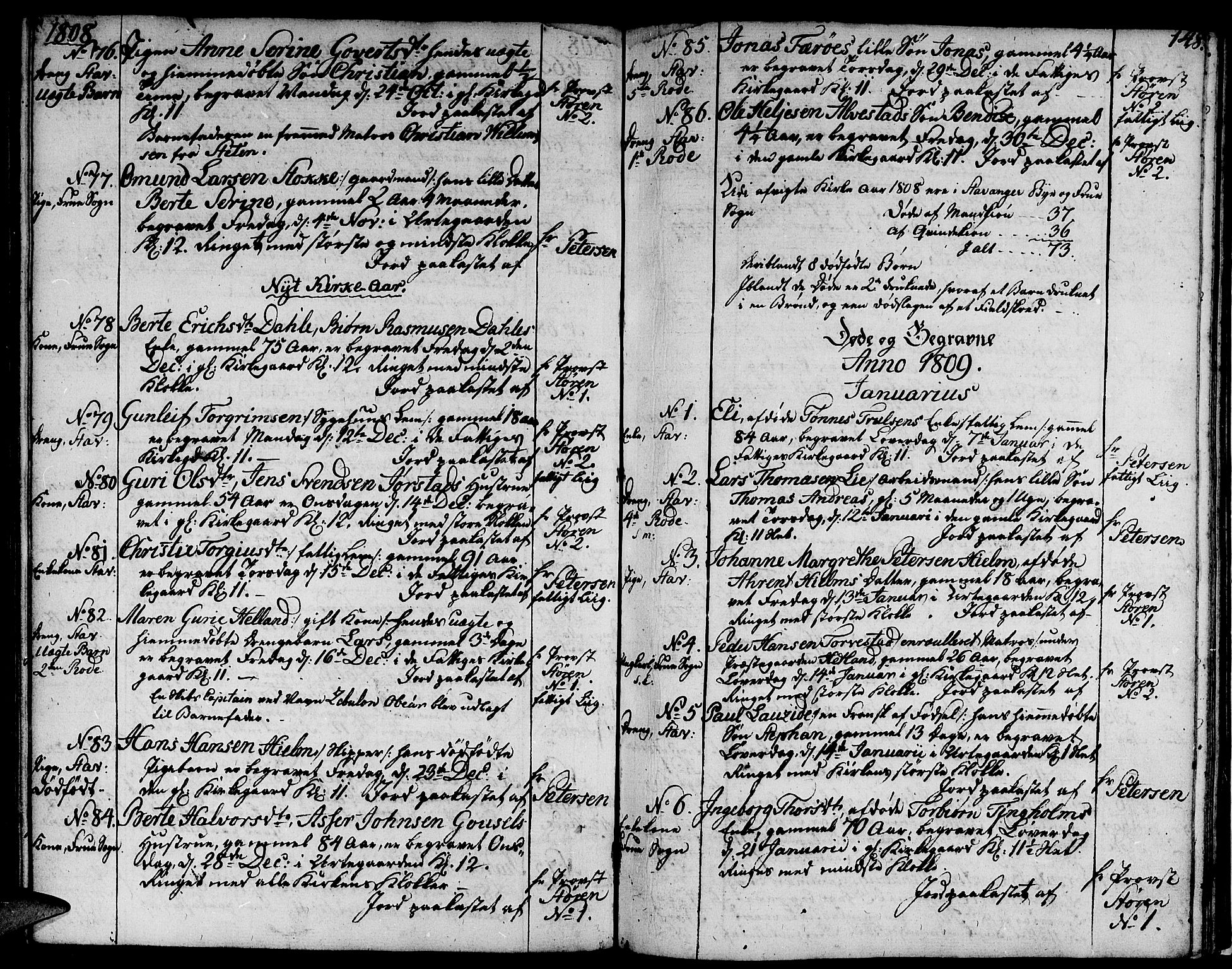 Domkirken sokneprestkontor, SAST/A-101812/001/30/30BA/L0007: Parish register (official) no. A 7, 1789-1815, p. 148