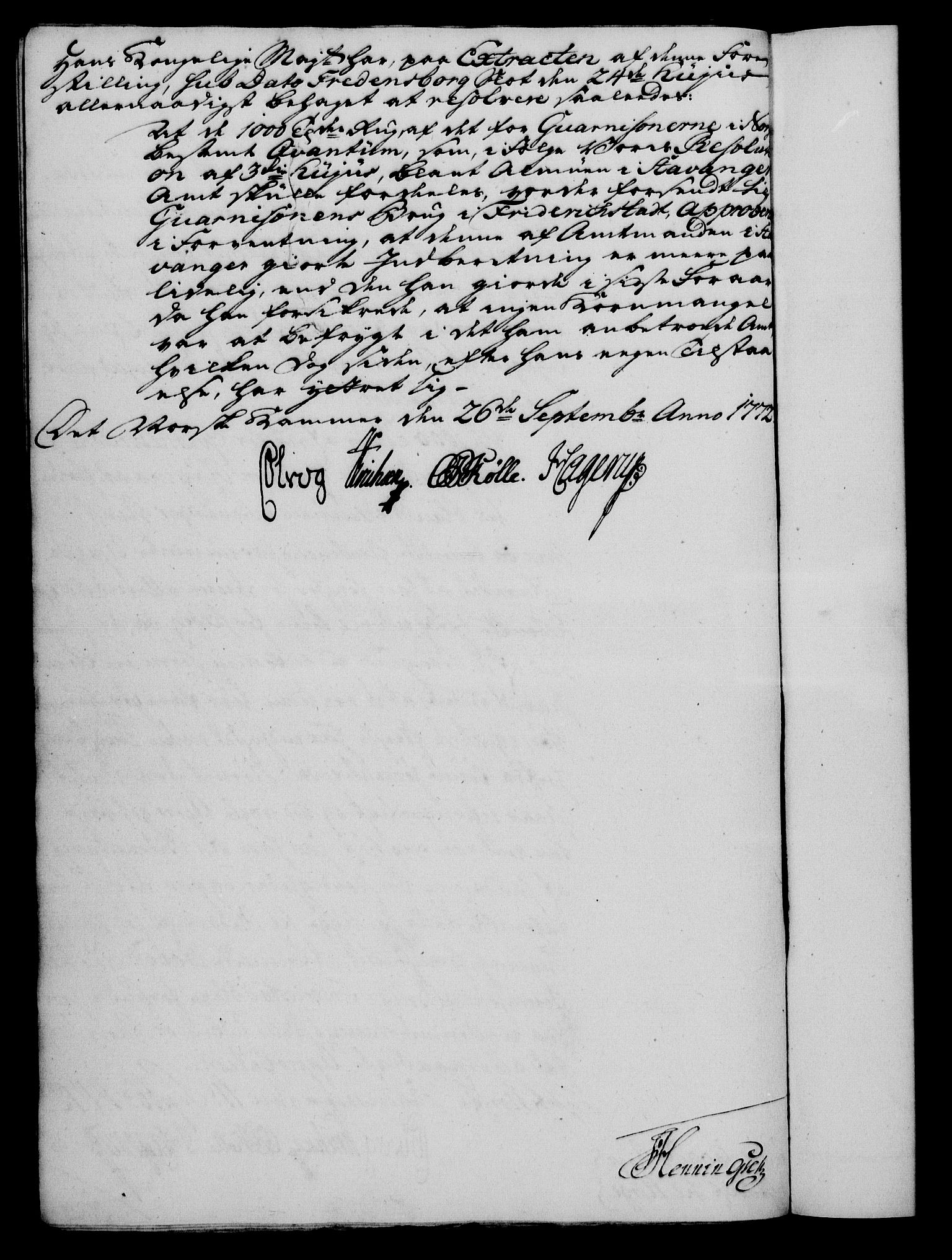 Rentekammeret, Kammerkanselliet, RA/EA-3111/G/Gf/Gfa/L0054: Norsk relasjons- og resolusjonsprotokoll (merket RK 52.54), 1771-1772, p. 602