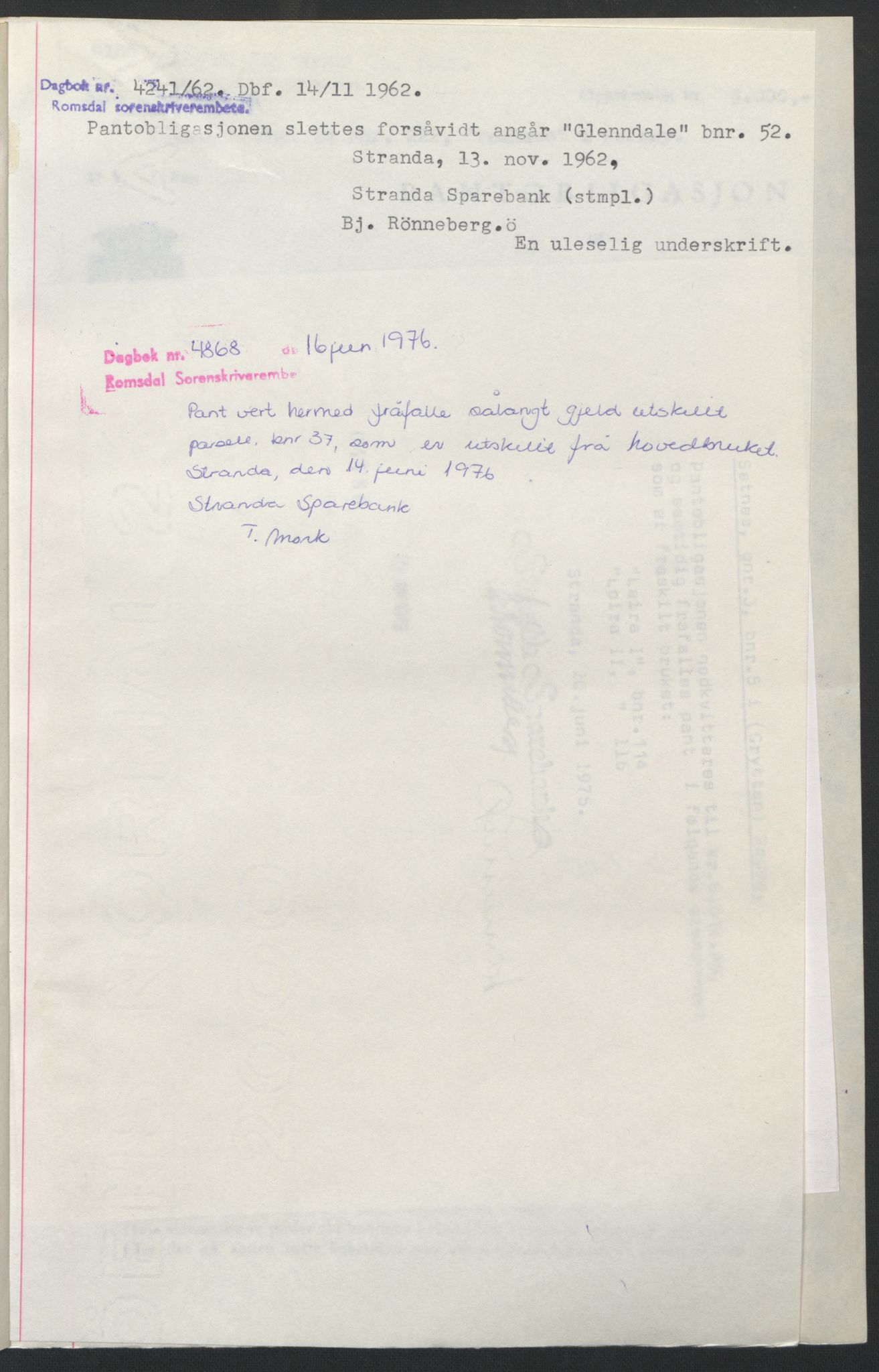 Romsdal sorenskriveri, AV/SAT-A-4149/1/2/2C: Mortgage book no. B5, 1949-1950, Diary no: : 4241/1950