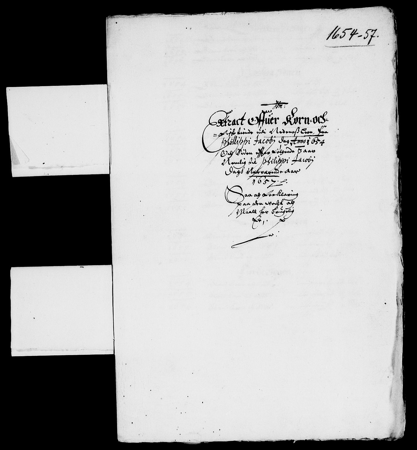 Rentekammeret inntil 1814, Reviderte regnskaper, Lensregnskaper, RA/EA-5023/R/Rb/Rbq/L0044: Nedenes len. Mandals len. Råbyggelag., 1655-1657