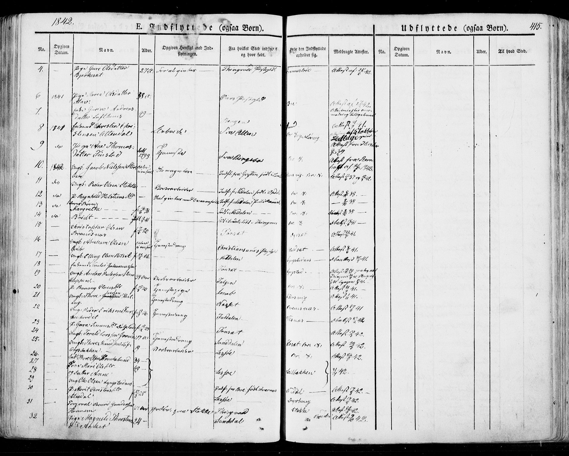 Ministerialprotokoller, klokkerbøker og fødselsregistre - Møre og Romsdal, SAT/A-1454/568/L0803: Parish register (official) no. 568A10, 1830-1853, p. 415