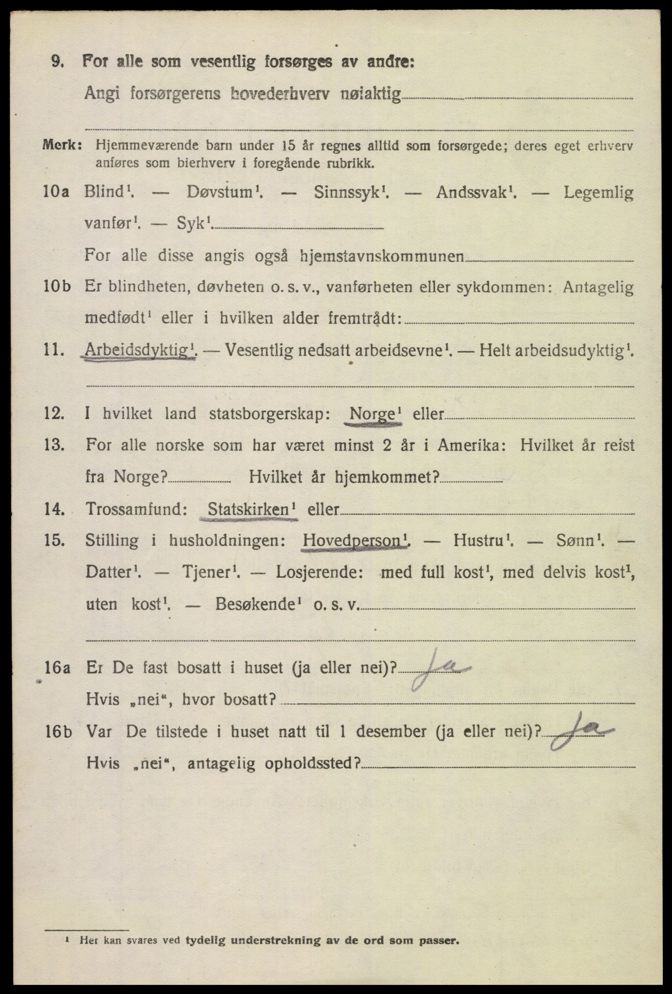 SAK, 1920 census for Holt, 1920, p. 8379