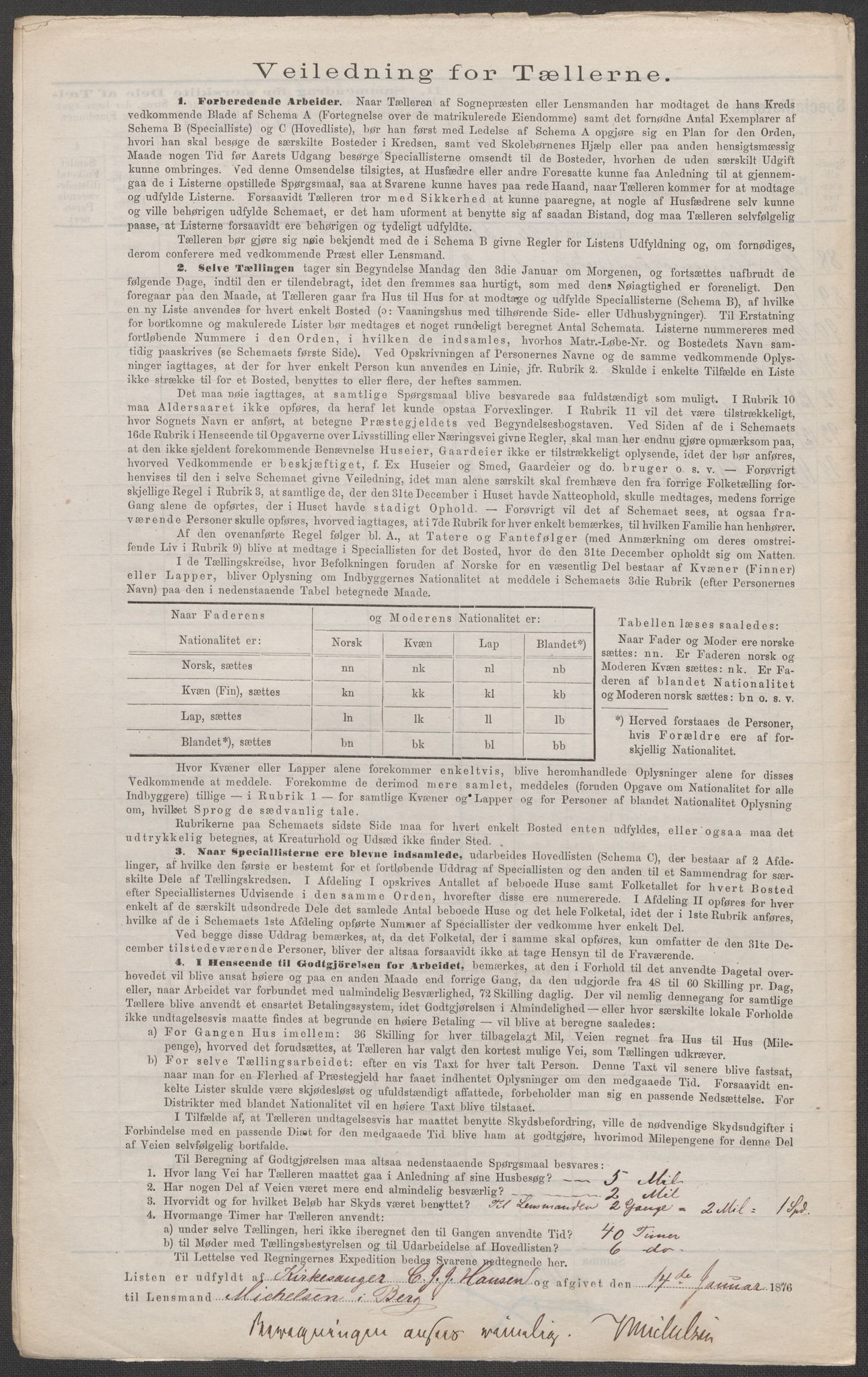 RA, 1875 census for 0116P Berg, 1875, p. 26