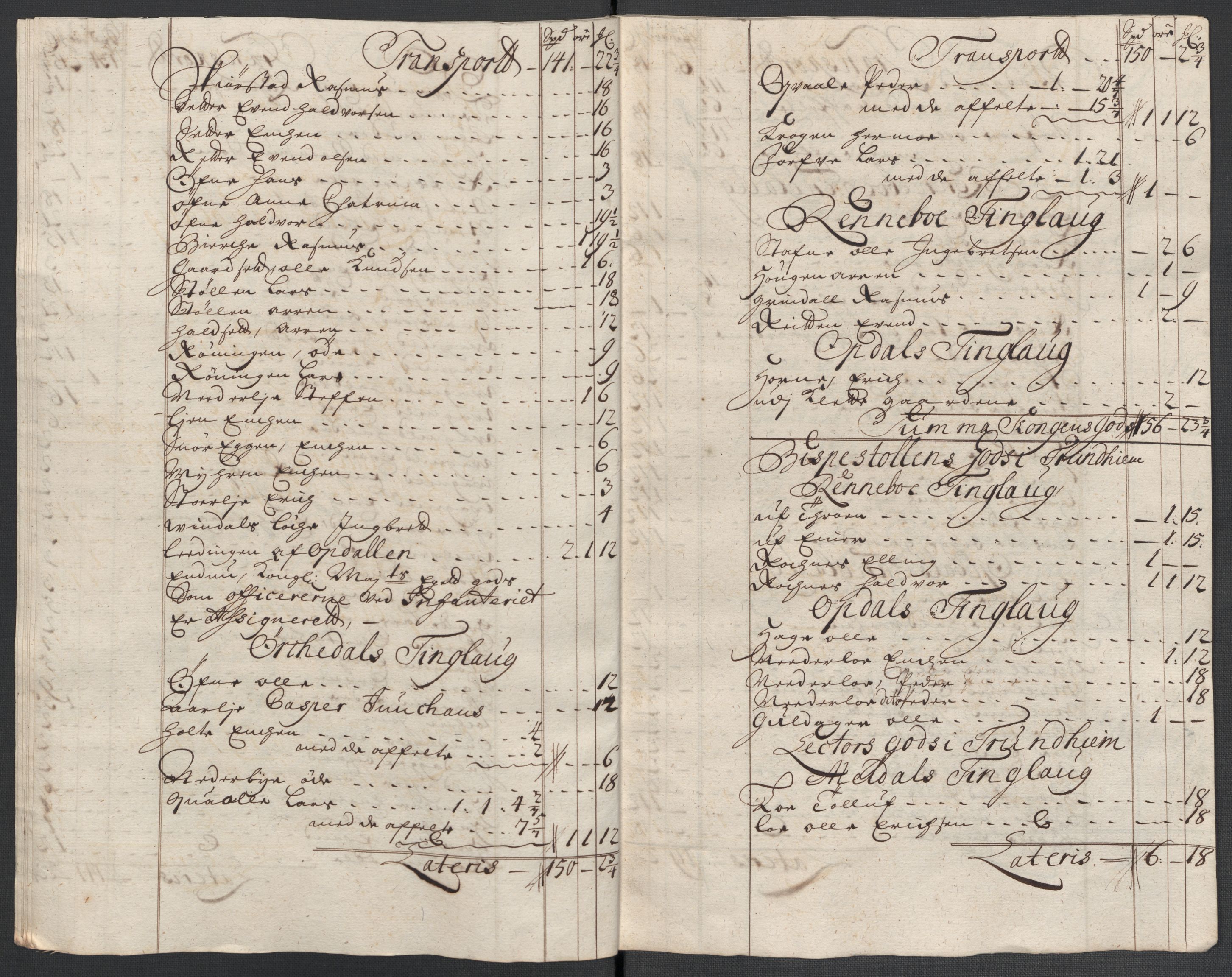 Rentekammeret inntil 1814, Reviderte regnskaper, Fogderegnskap, RA/EA-4092/R60/L3960: Fogderegnskap Orkdal og Gauldal, 1710, p. 357