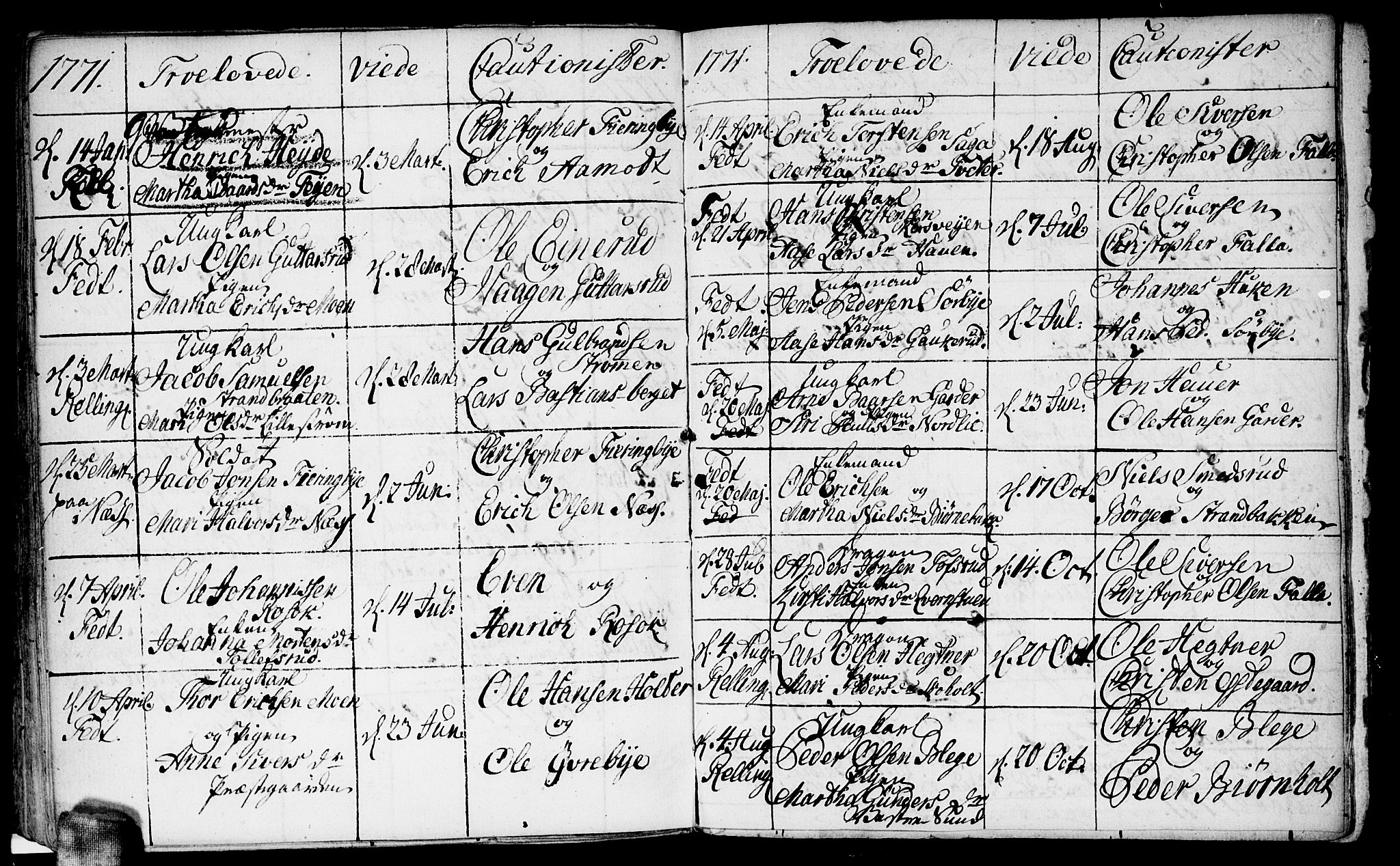 Fet prestekontor Kirkebøker, AV/SAO-A-10370a/F/Fa/L0004: Parish register (official) no. I 4, 1751-1773, p. 170