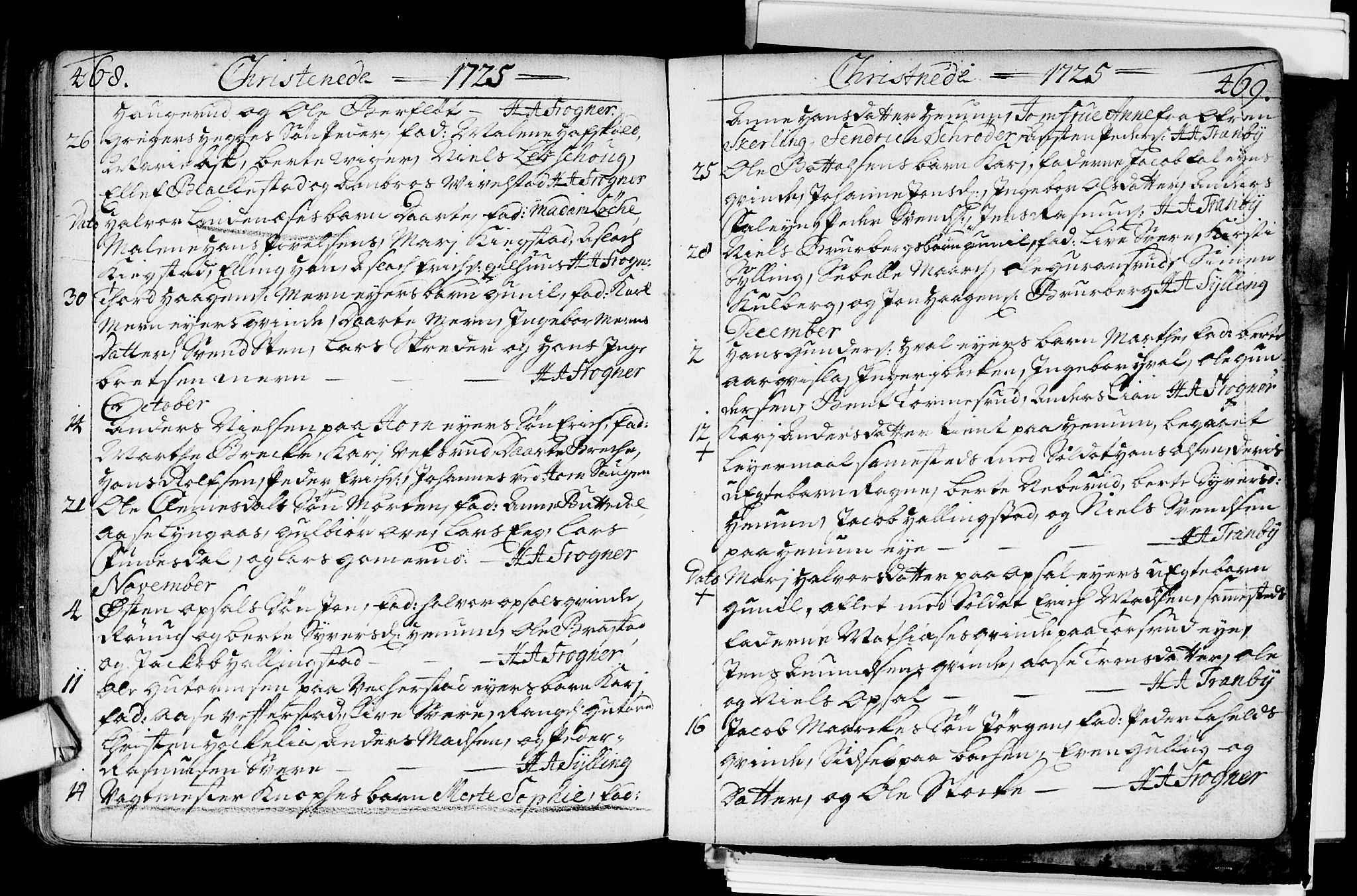 Lier kirkebøker, AV/SAKO-A-230/F/Fa/L0002: Parish register (official) no. I 2, 1701-1726, p. 468-469